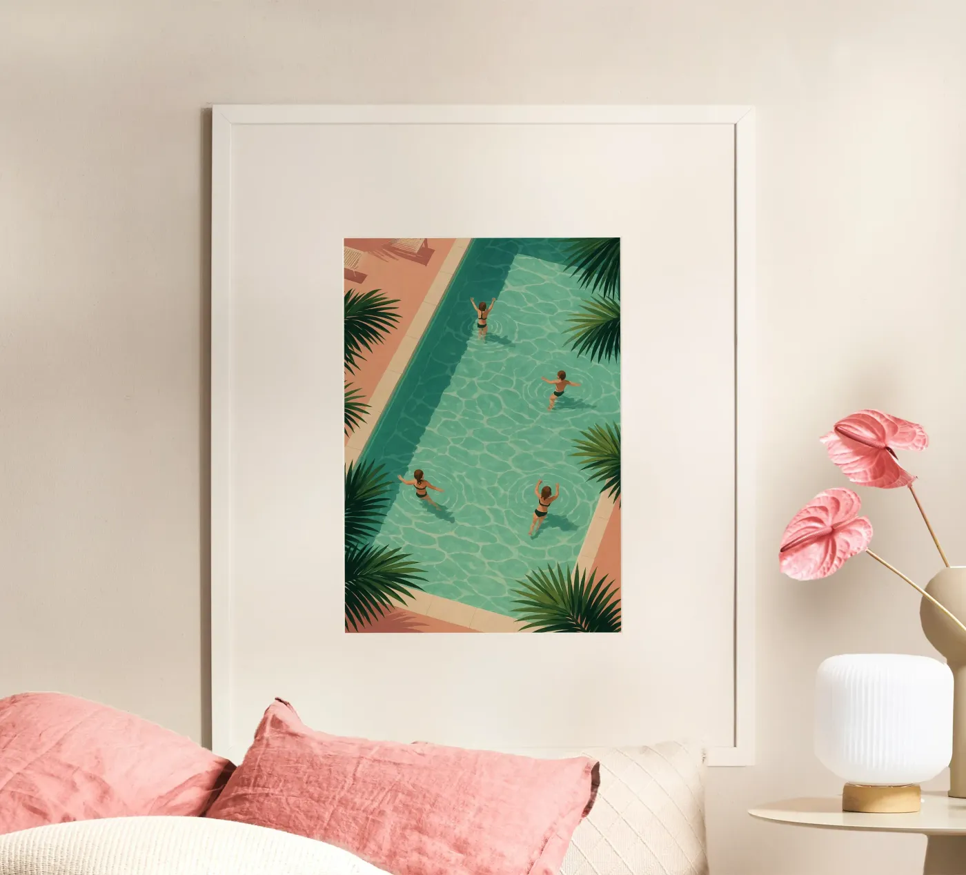 Floating Afternoon poster da Tinyverse Studio