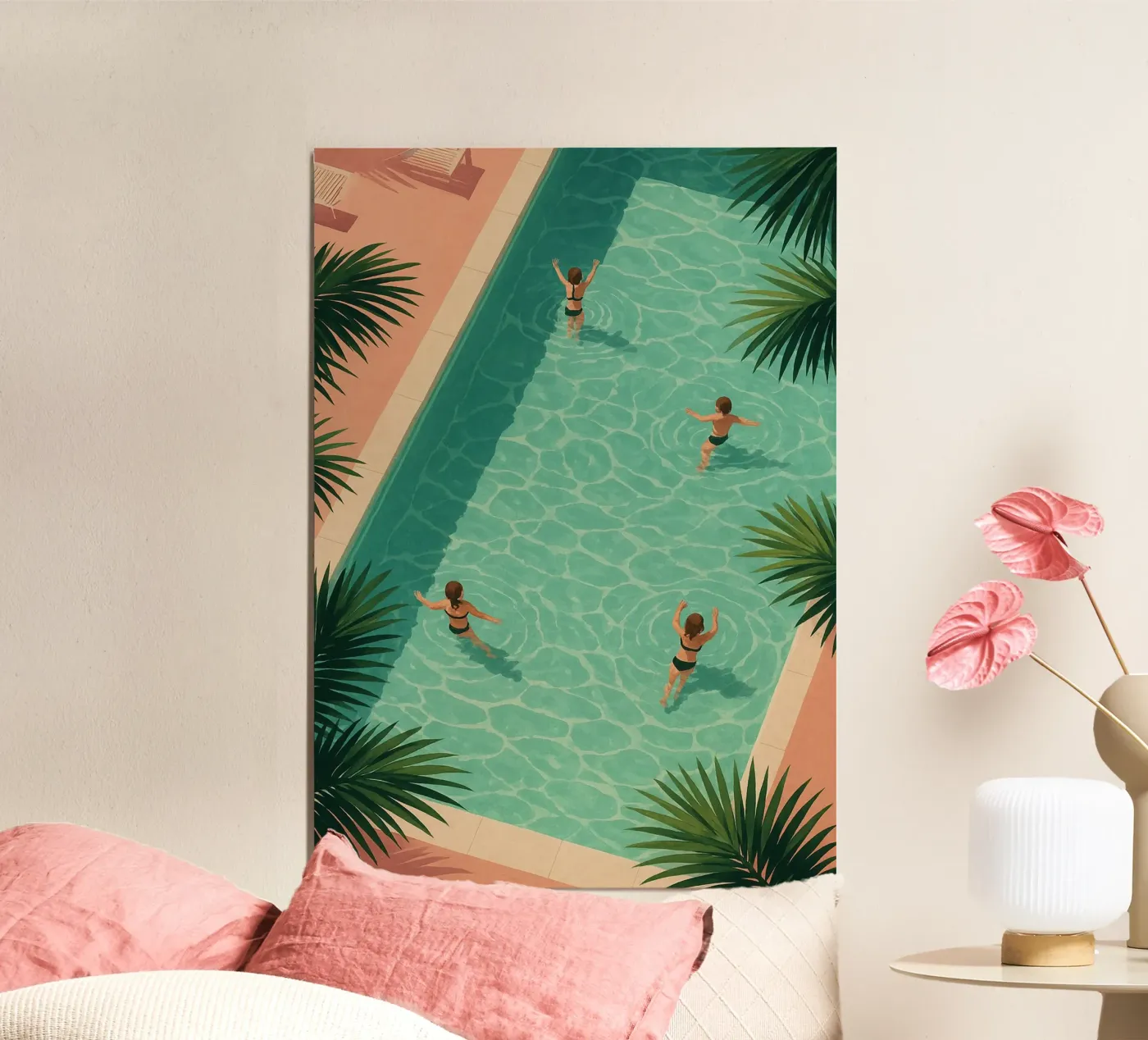 Floating Afternoon poster da Tinyverse Studio