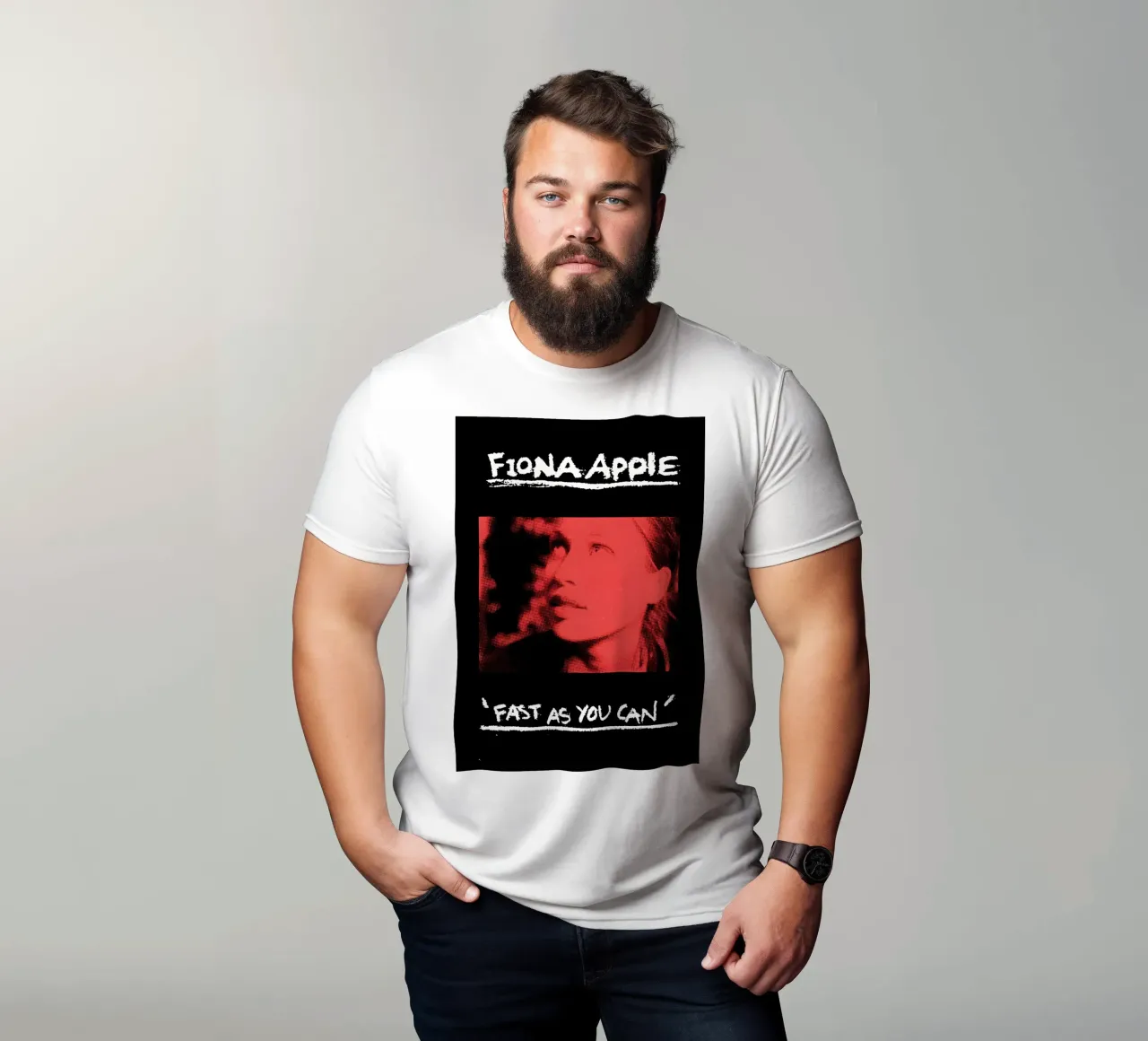 Fast as You Can / Fiona Apple t-shirt da Attaboy Dsgn