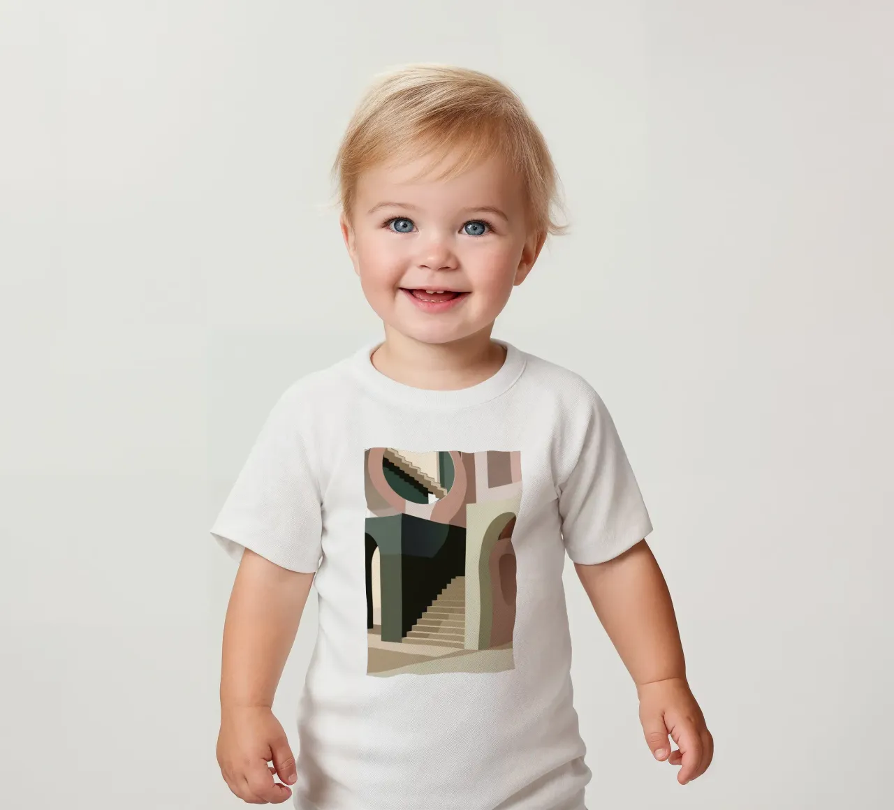 Scala delle ombre maglietta neonato da Jasper Rune