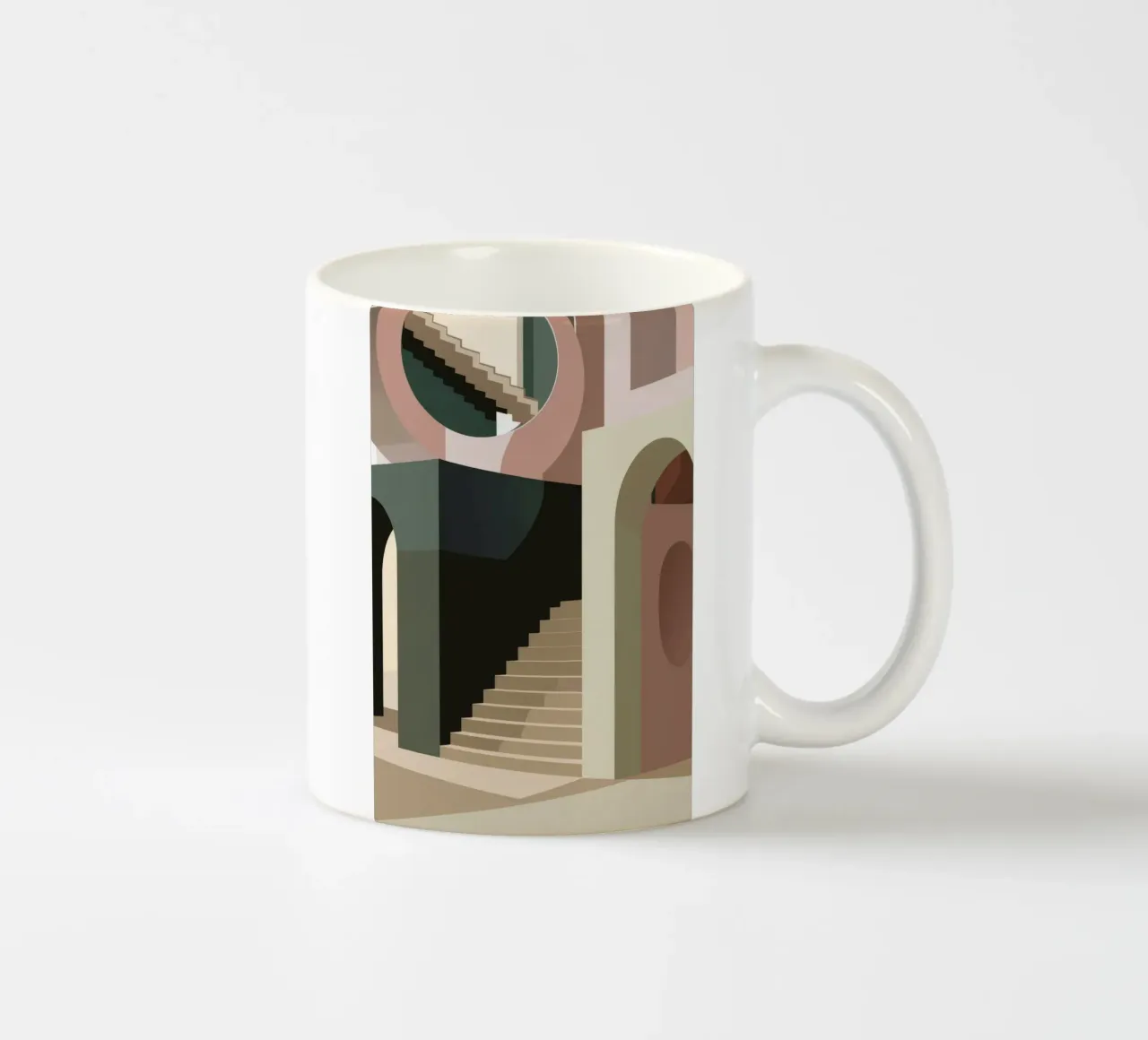 Scala delle ombre tazza in ceramica da Jasper Rune