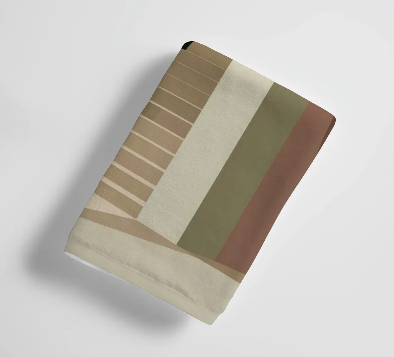 Trap der schaduwen badhanddoek van Jasper Rune