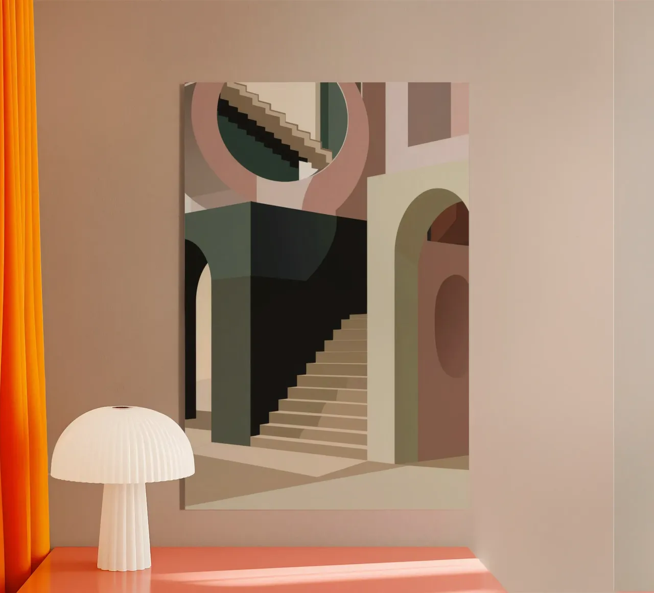 Scala delle ombre plexiglass da Jasper Rune