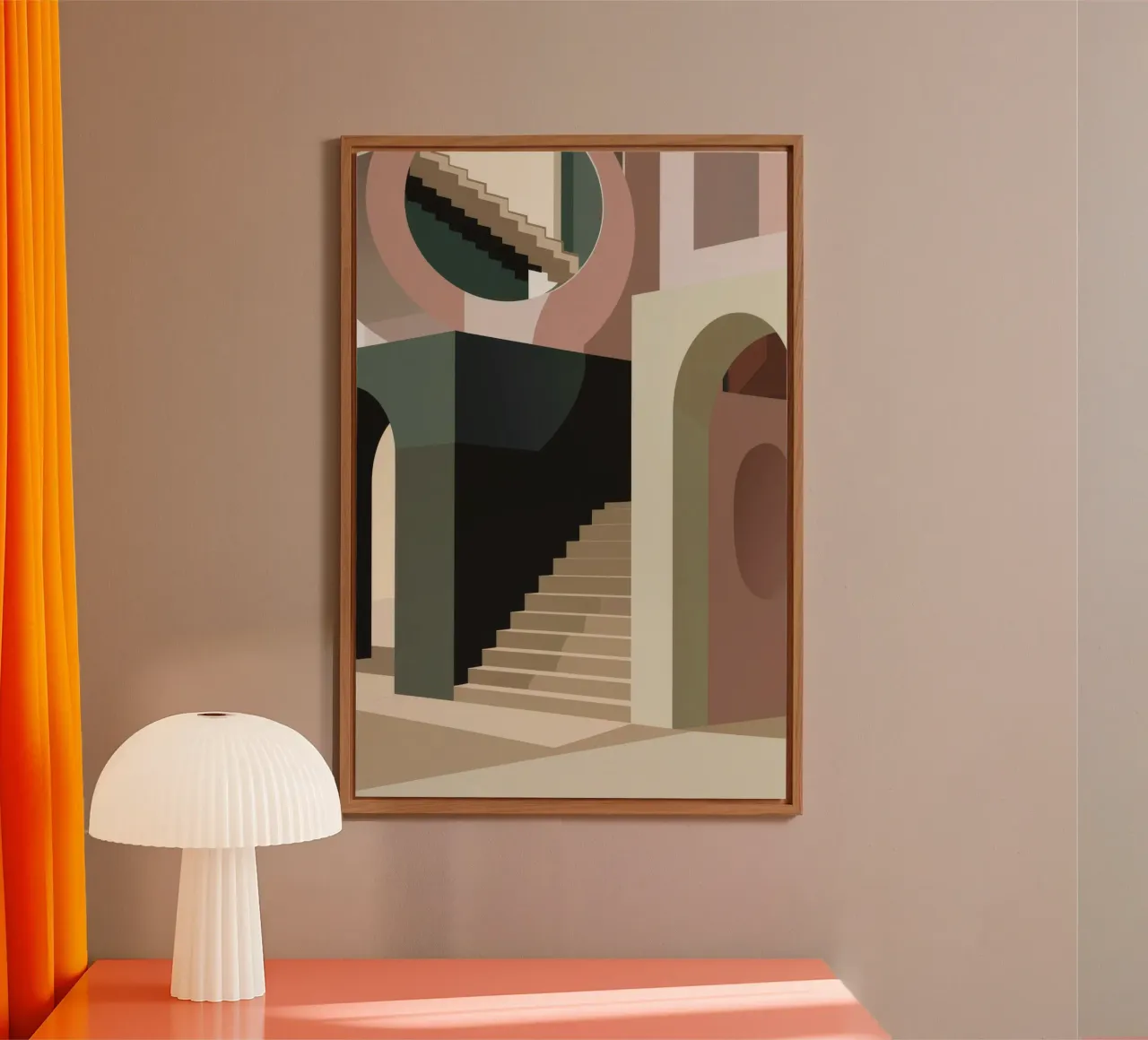 Scala delle ombre alluminio dibond da Jasper Rune