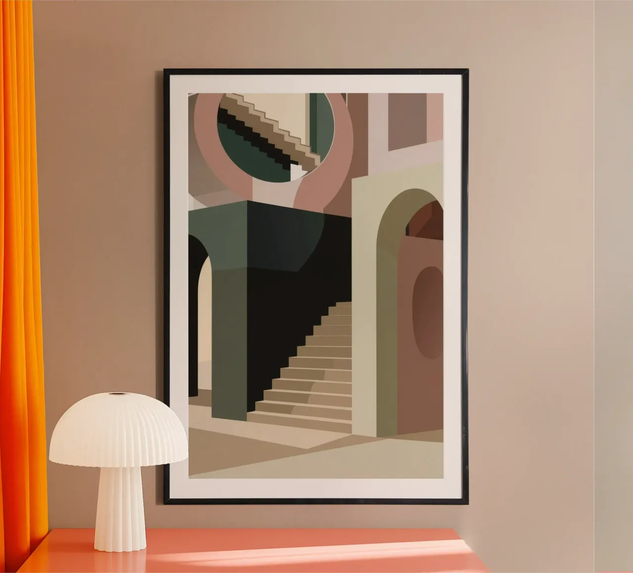 Trap der schaduwen hahnemühle van Jasper Rune