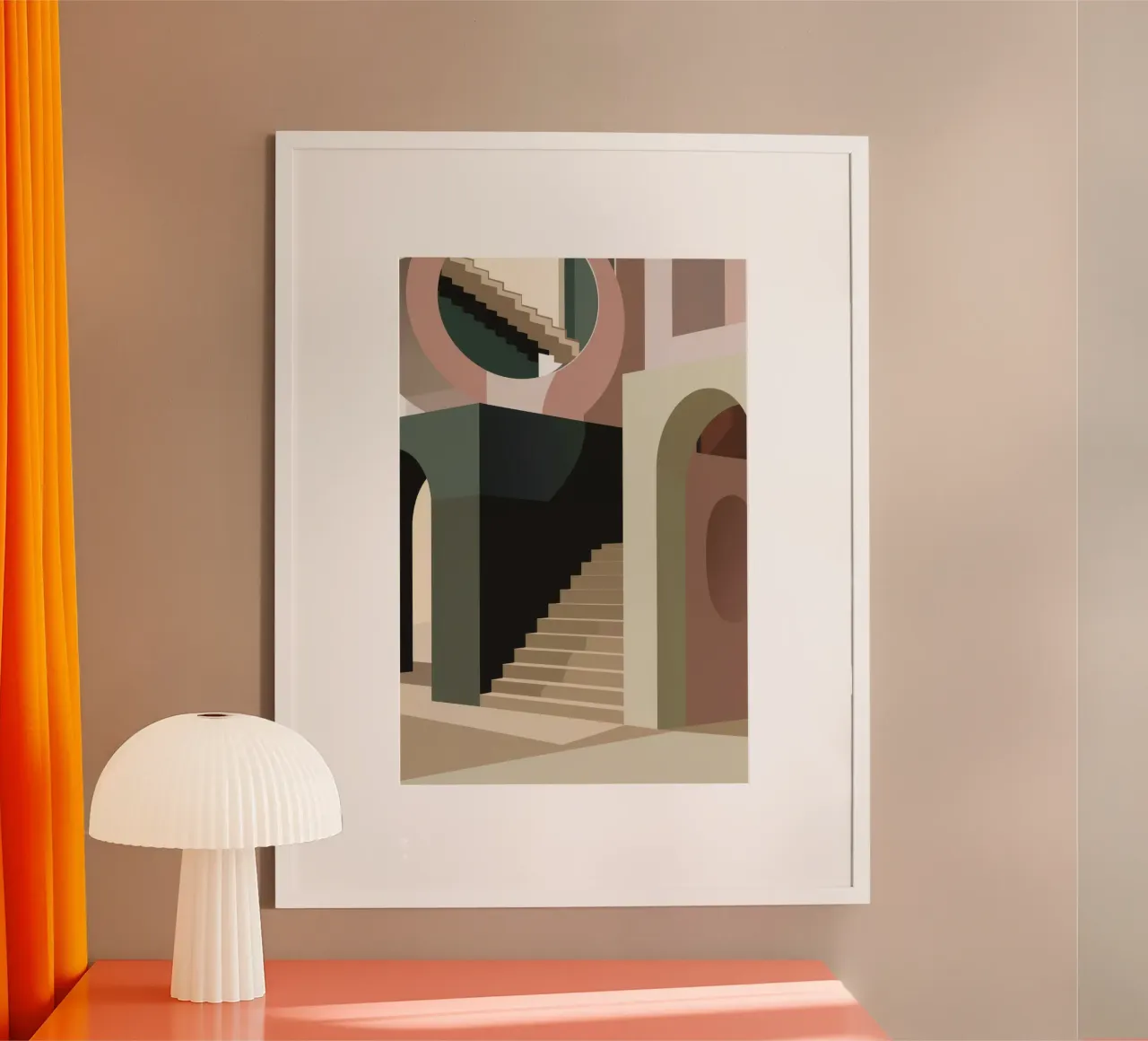 Trap der schaduwen hahnemühle van Jasper Rune