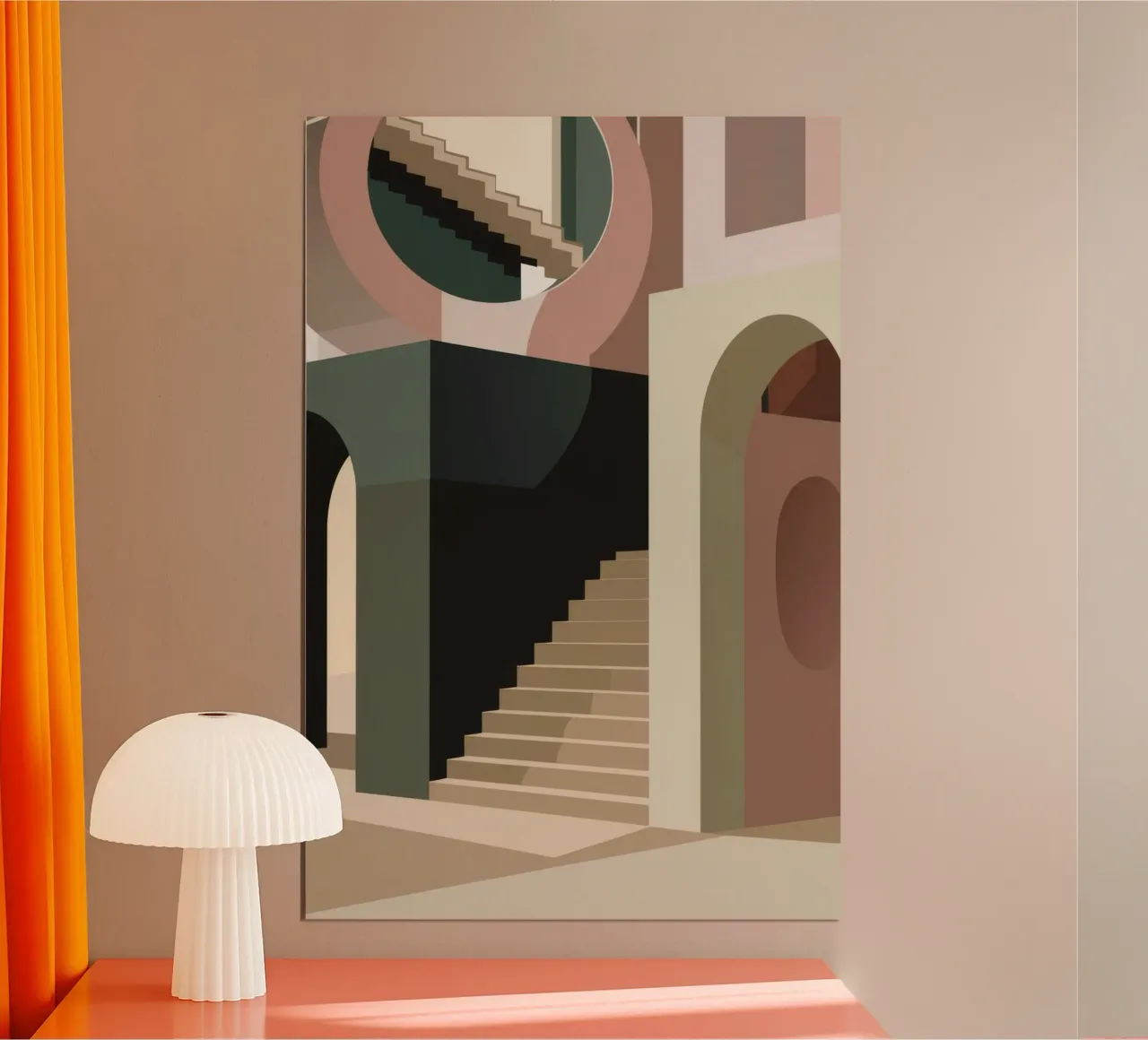 Trap der schaduwen hahnemühle van Jasper Rune