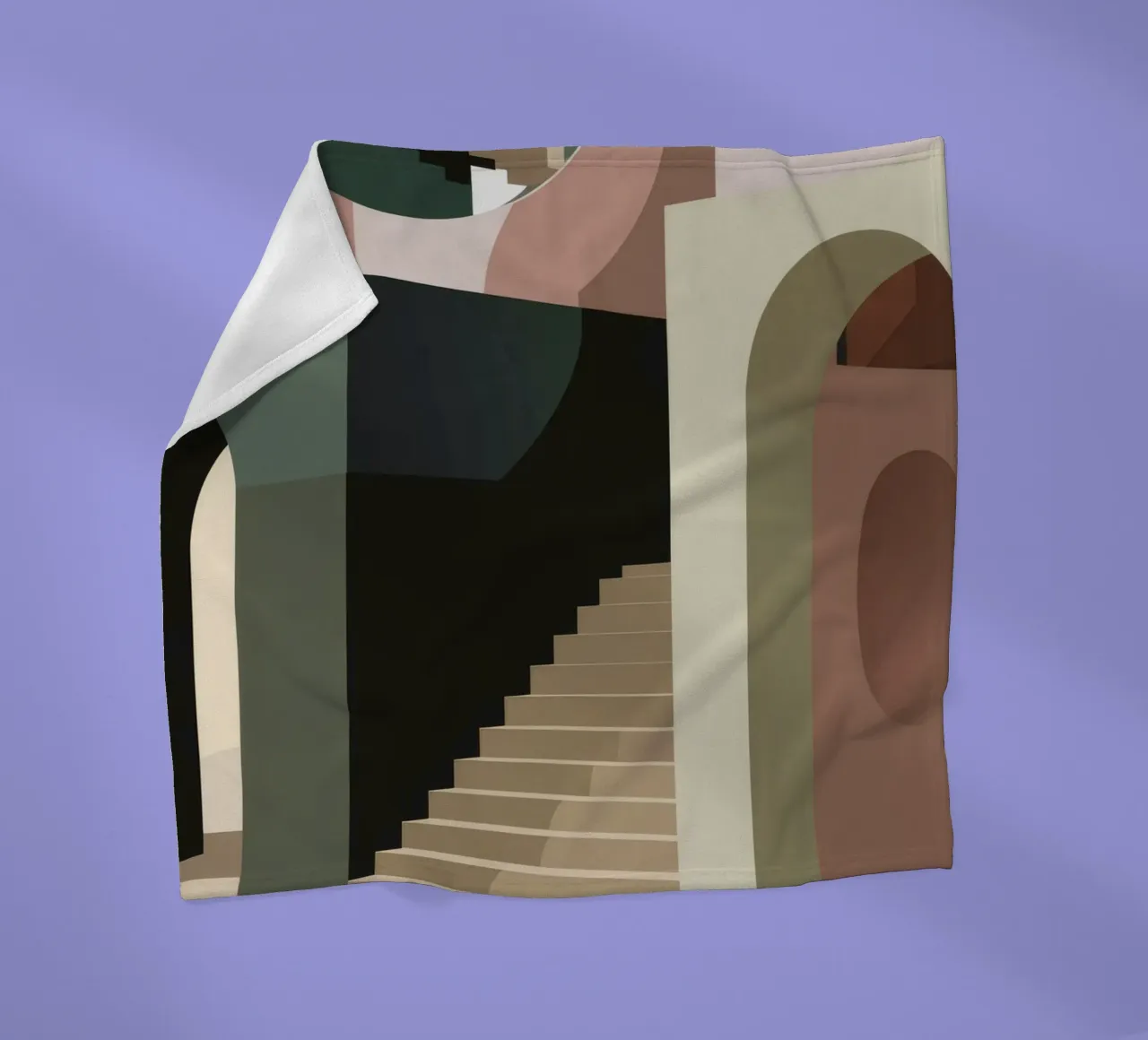 Scala delle ombre coperta in pile da Jasper Rune