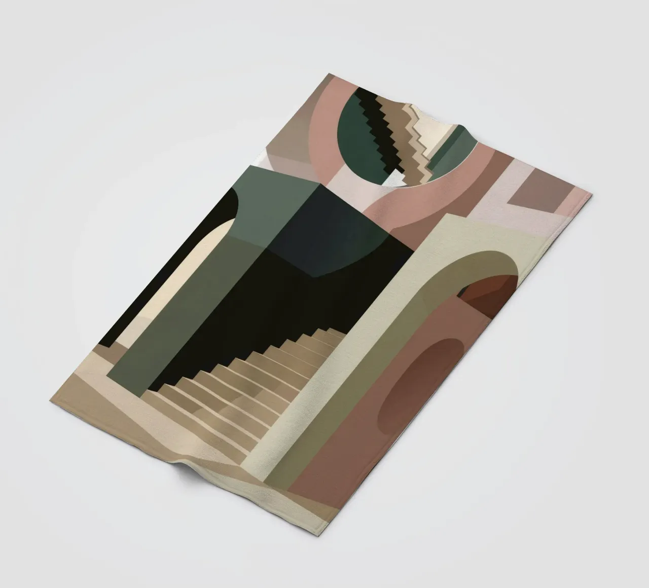 Scala delle ombre coperta in pile da Jasper Rune