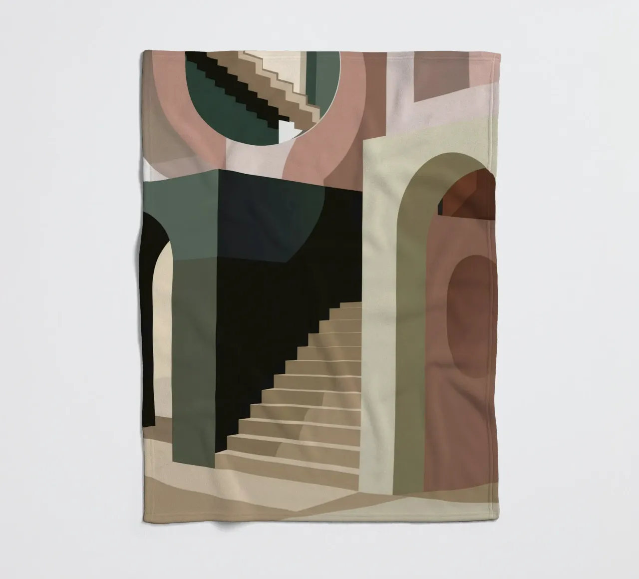 Scala delle ombre coperta in pile da Jasper Rune