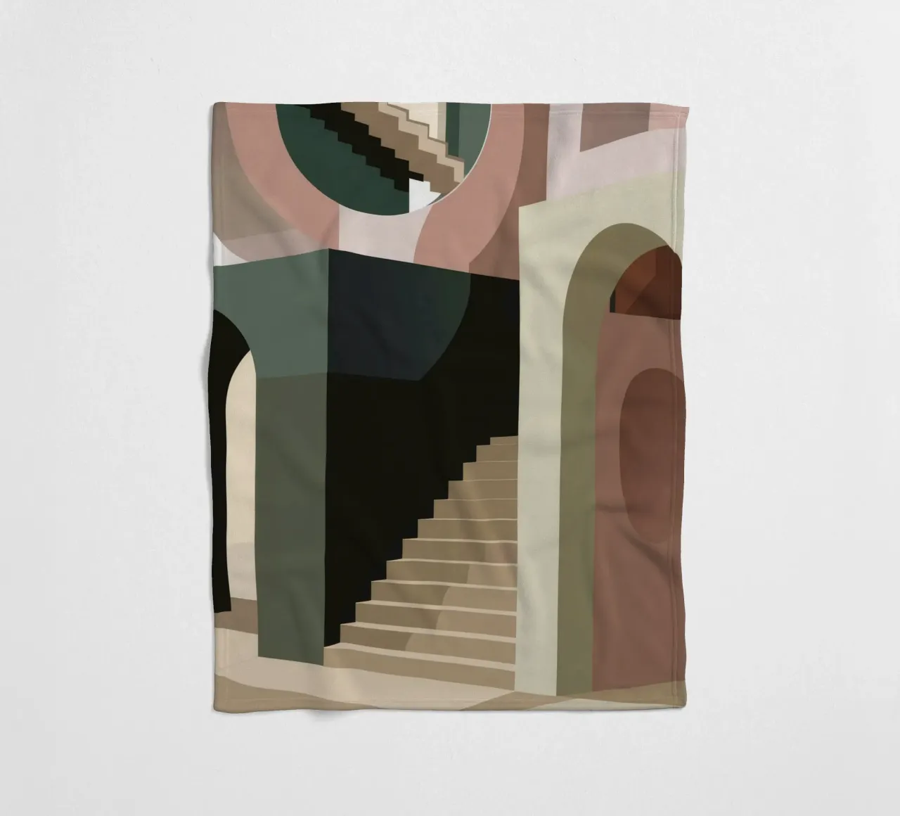 Scala delle ombre coperta in pile da Jasper Rune