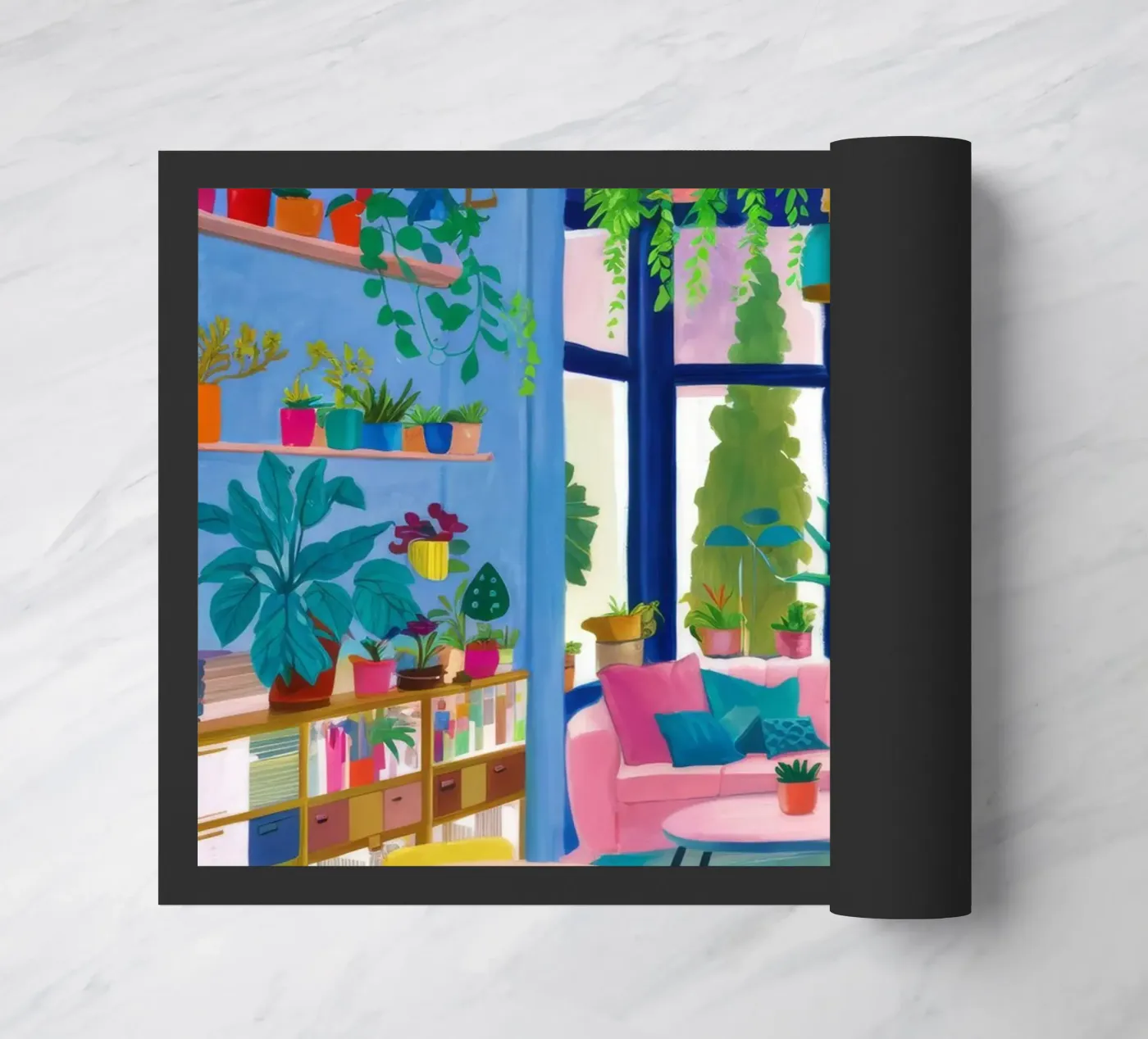 Lush Studio Light doormat by Aurora Muse