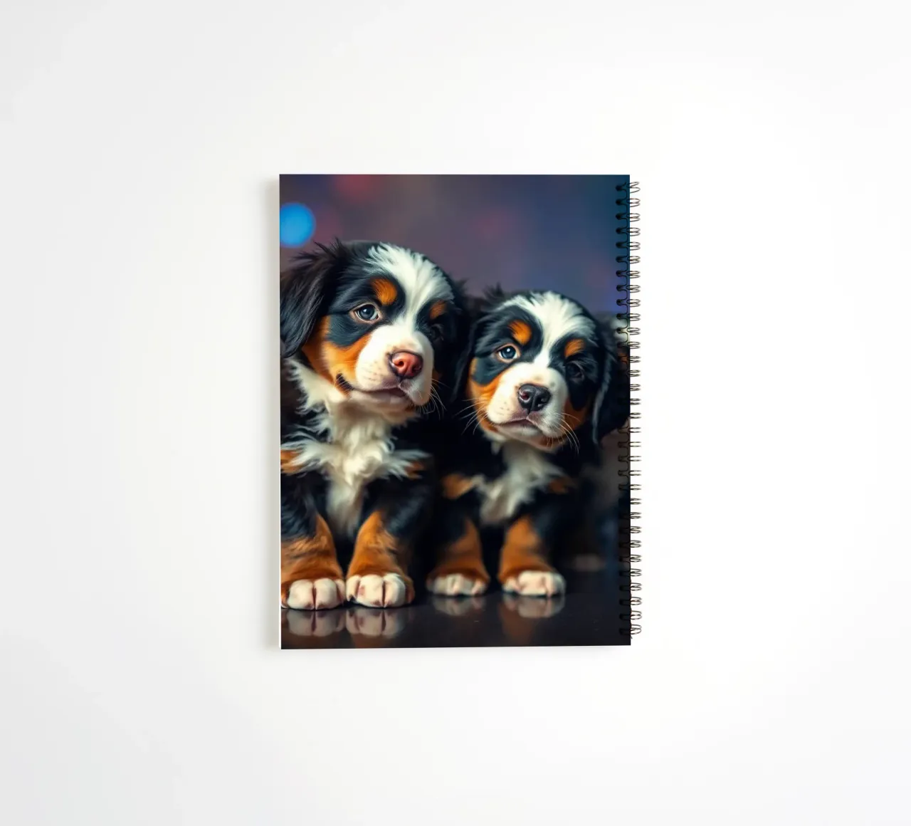 cute little puppies #128 spiral notebook by Yumis.Beargang.and.Me