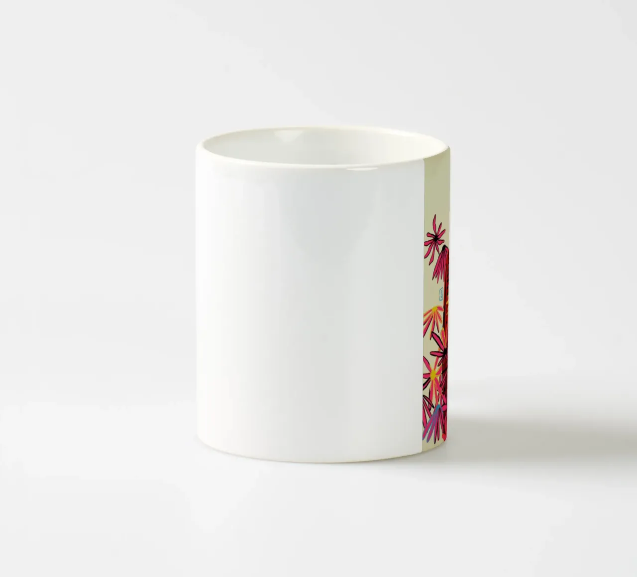 Floral Dream keramische mok van Sandra Poliakov
