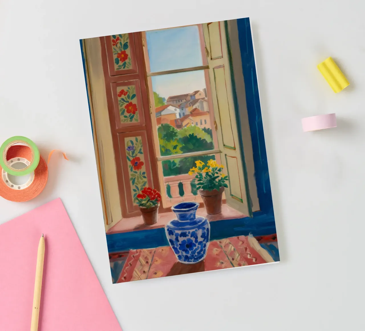 Azure Window Vista notebook by Lumi Eyes