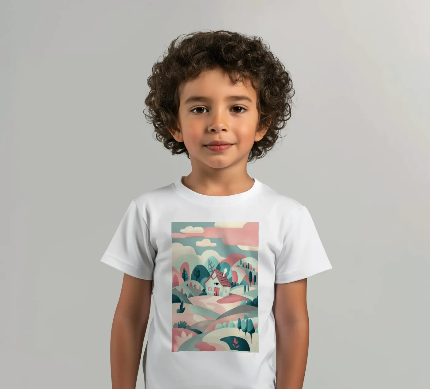 Sentiero paesaggistico stravagante t-shirt bambini da Jasper Rune