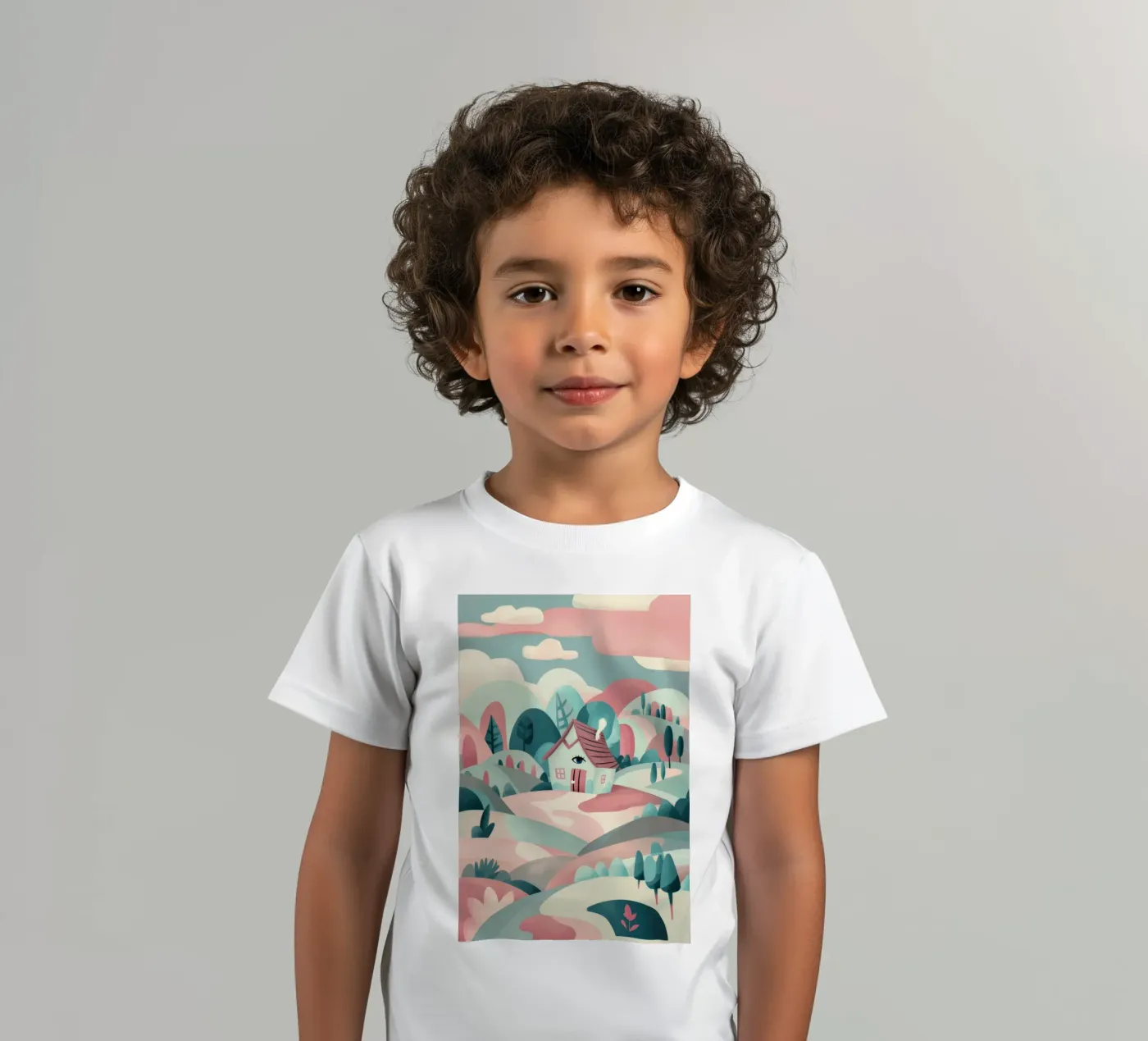 Sentiero paesaggistico stravagante t-shirt bambini da Jasper Rune
