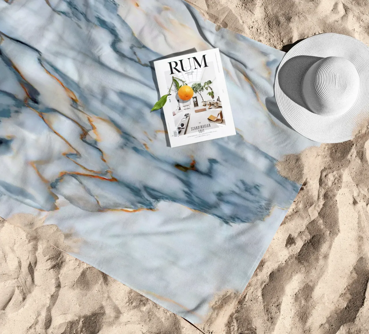 Brazil Marble Map telo mare da Octavian