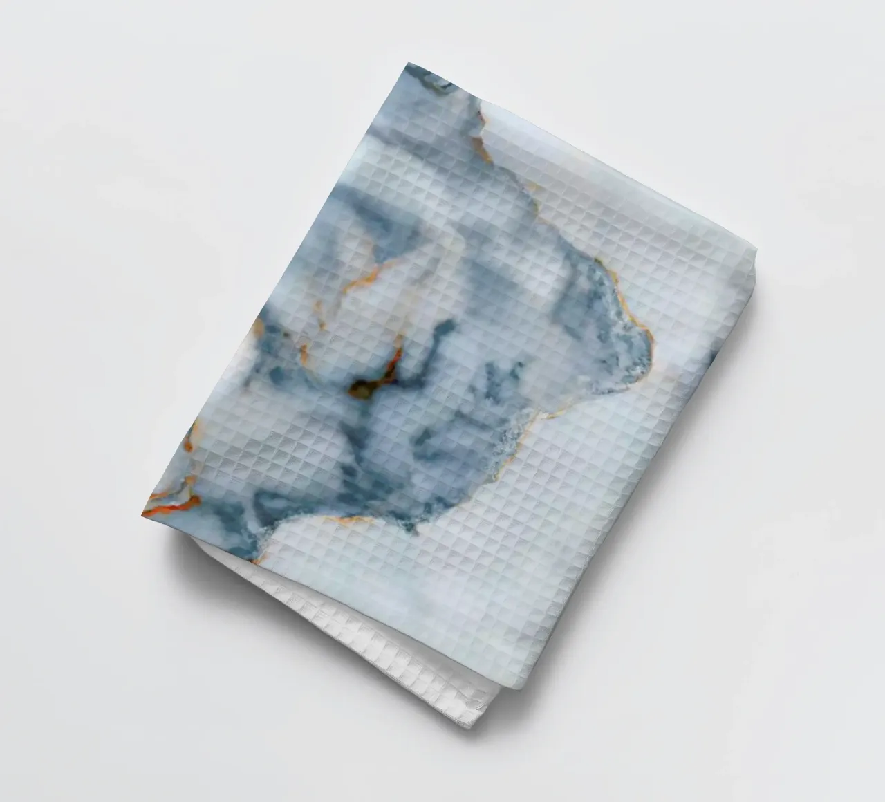 Brazil Marble Map tea towel by Octavian
