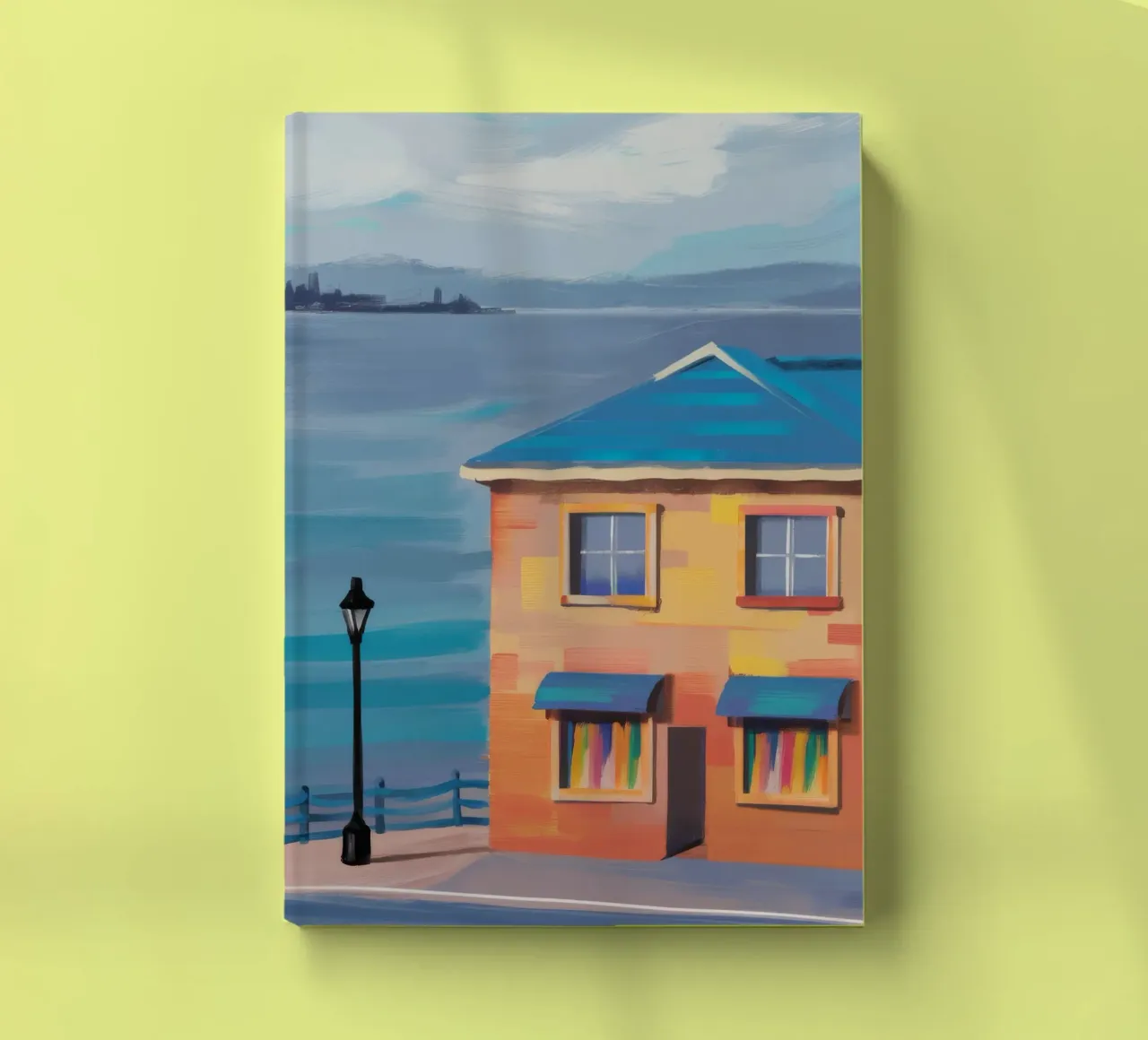 Coastal Calm Light notebook by Lumi Eyes