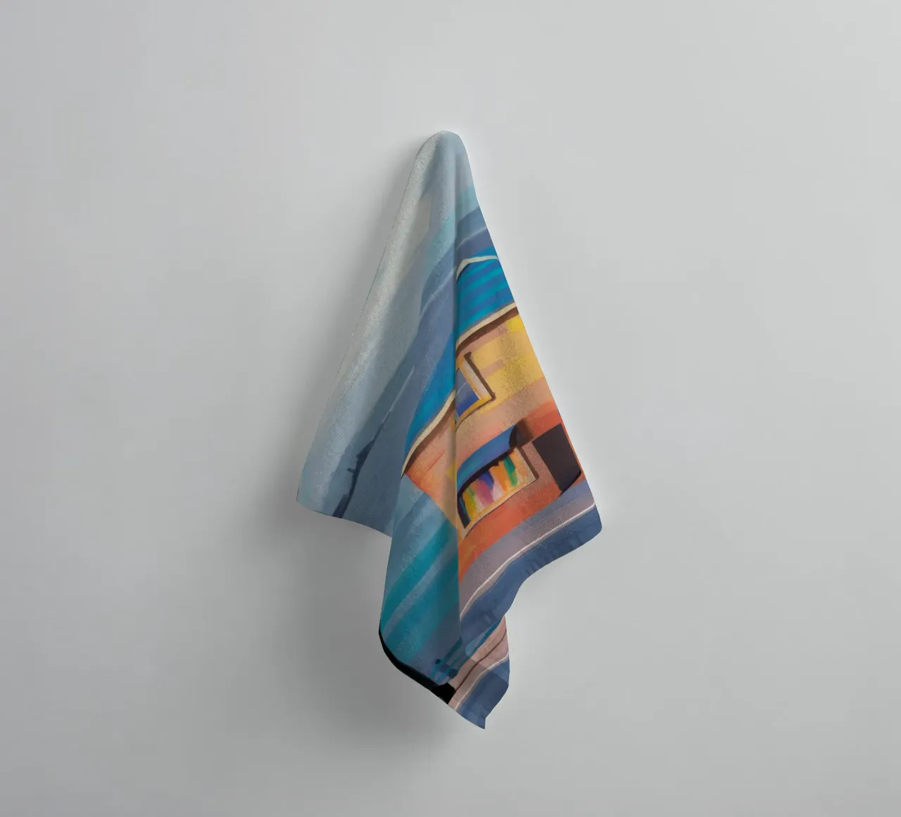 Coastal Calm Light towel by Lumi Eyes