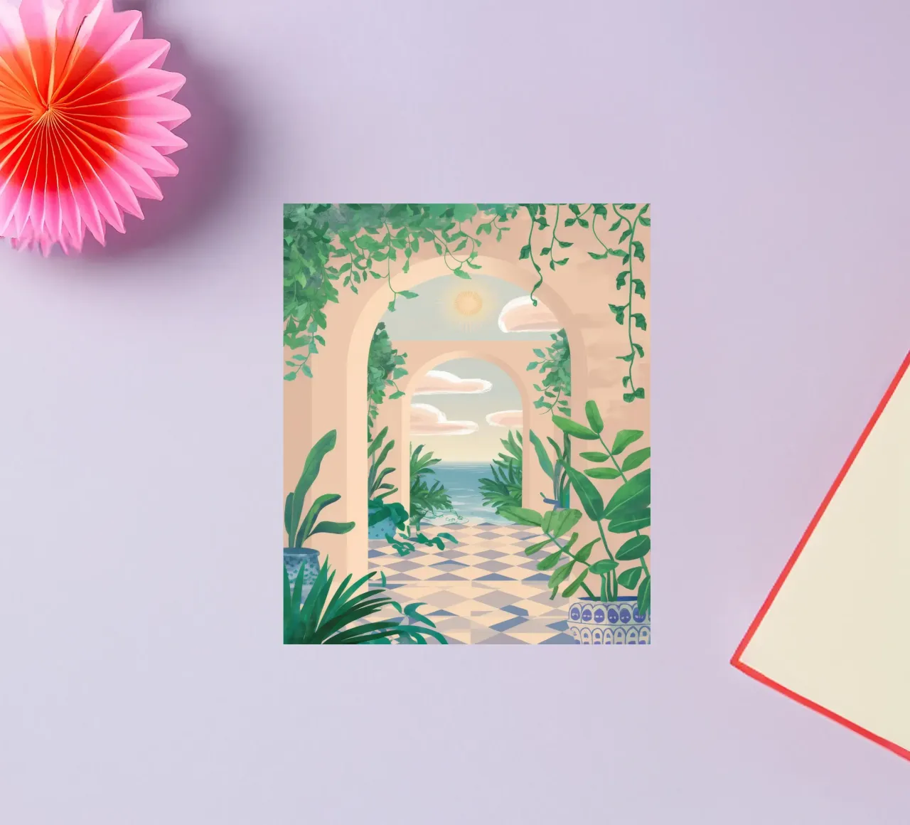Verdant Archway Dream sticker by Lumi Eyes