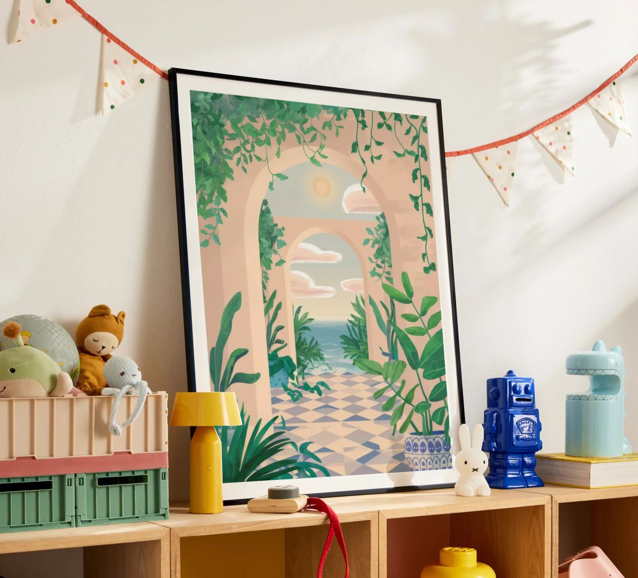 Sogno di un arco verdeggiante poster da Lumi Eyes