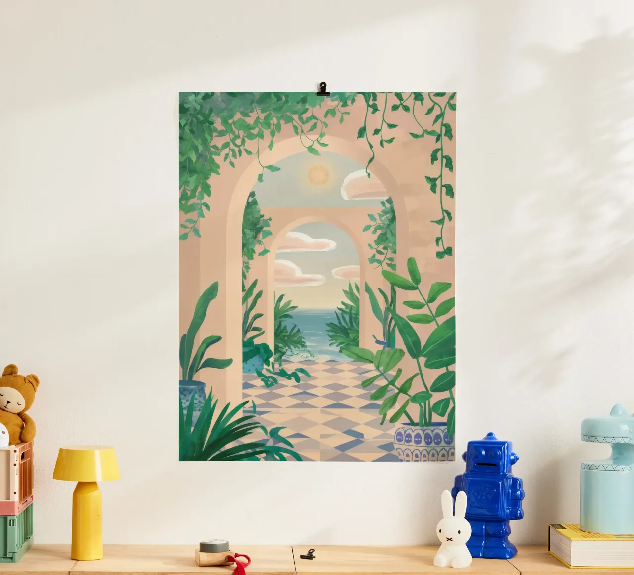 Verdant Archway Dream poster by Lumi Eyes