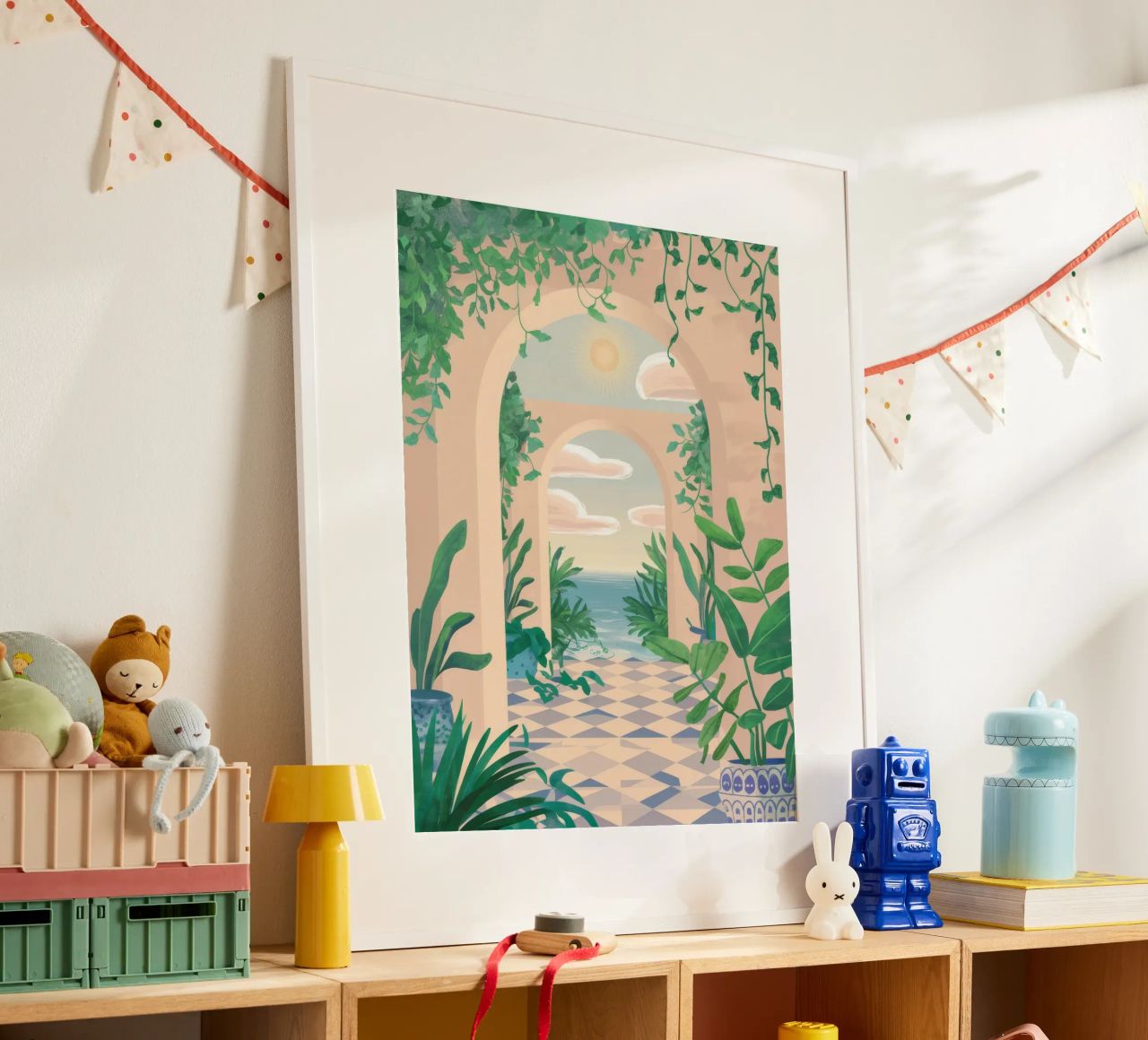 Sogno di un arco verdeggiante poster da Lumi Eyes