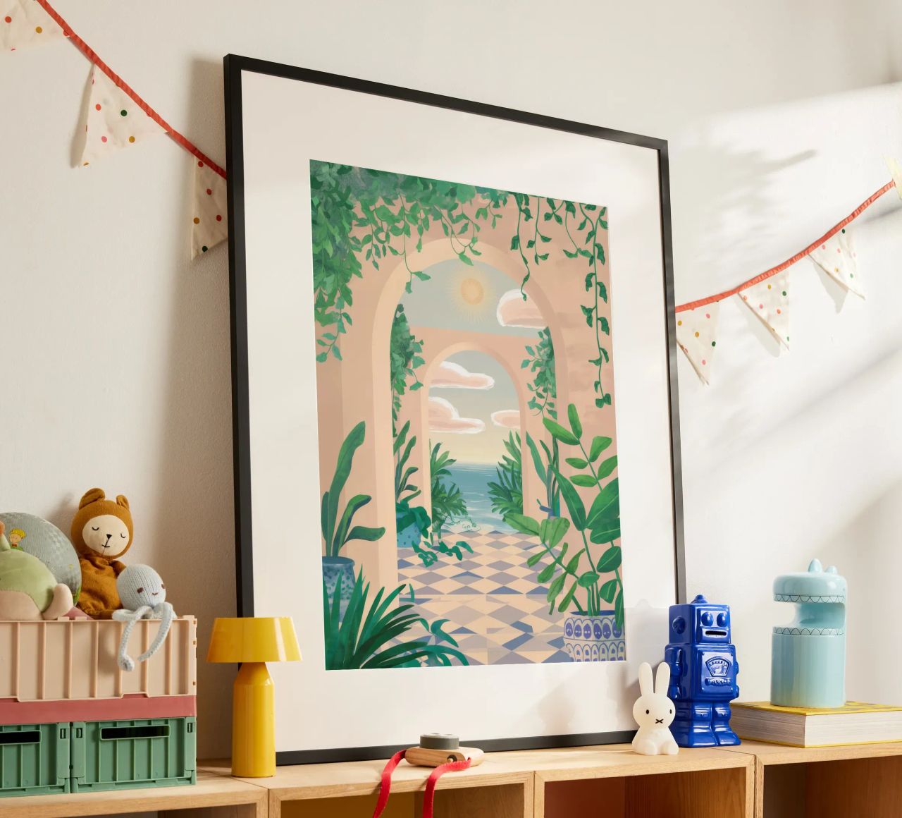 Sogno di un arco verdeggiante poster da Lumi Eyes