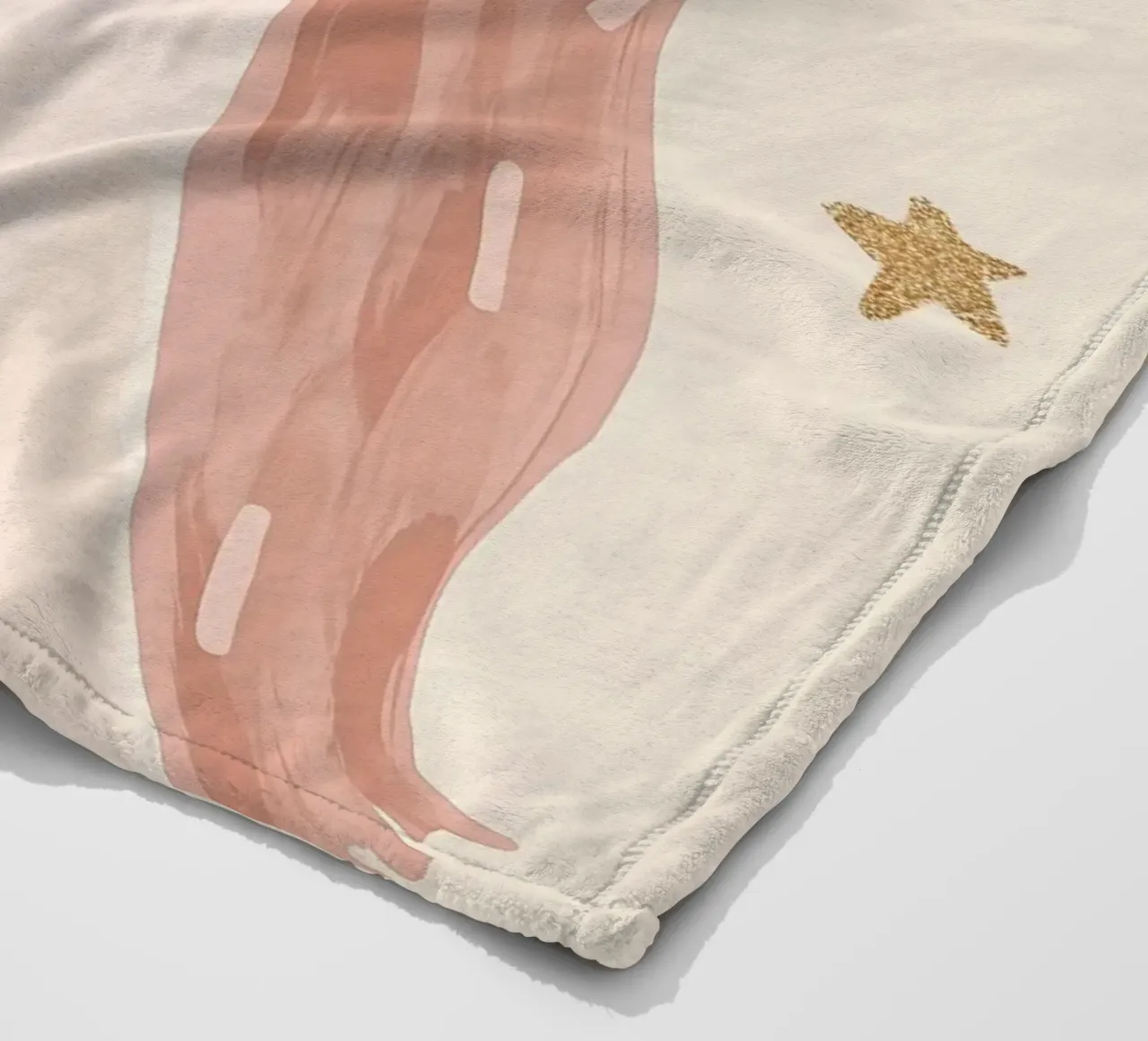 Impression licorne, art de la chambre d'enfant, décoration de la salle de jeux, art mural pour enfants plaid polaire de Little Lola