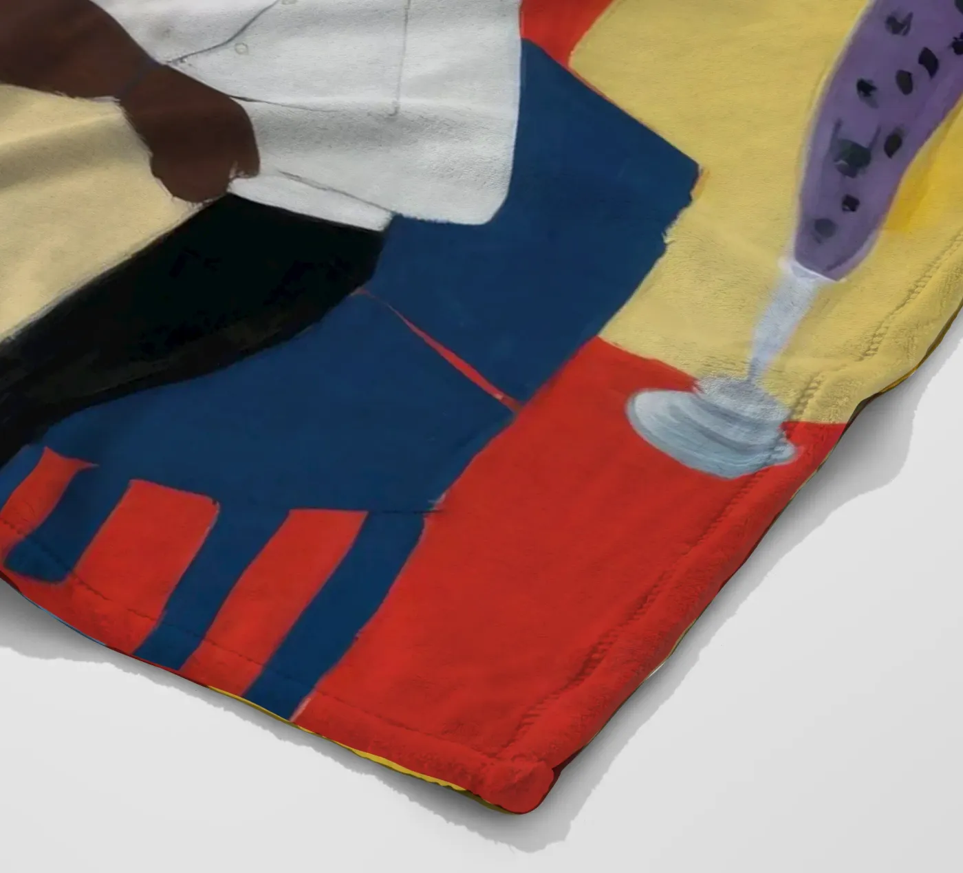 Shared Table Glow fleece blanket by Lumi Eyes