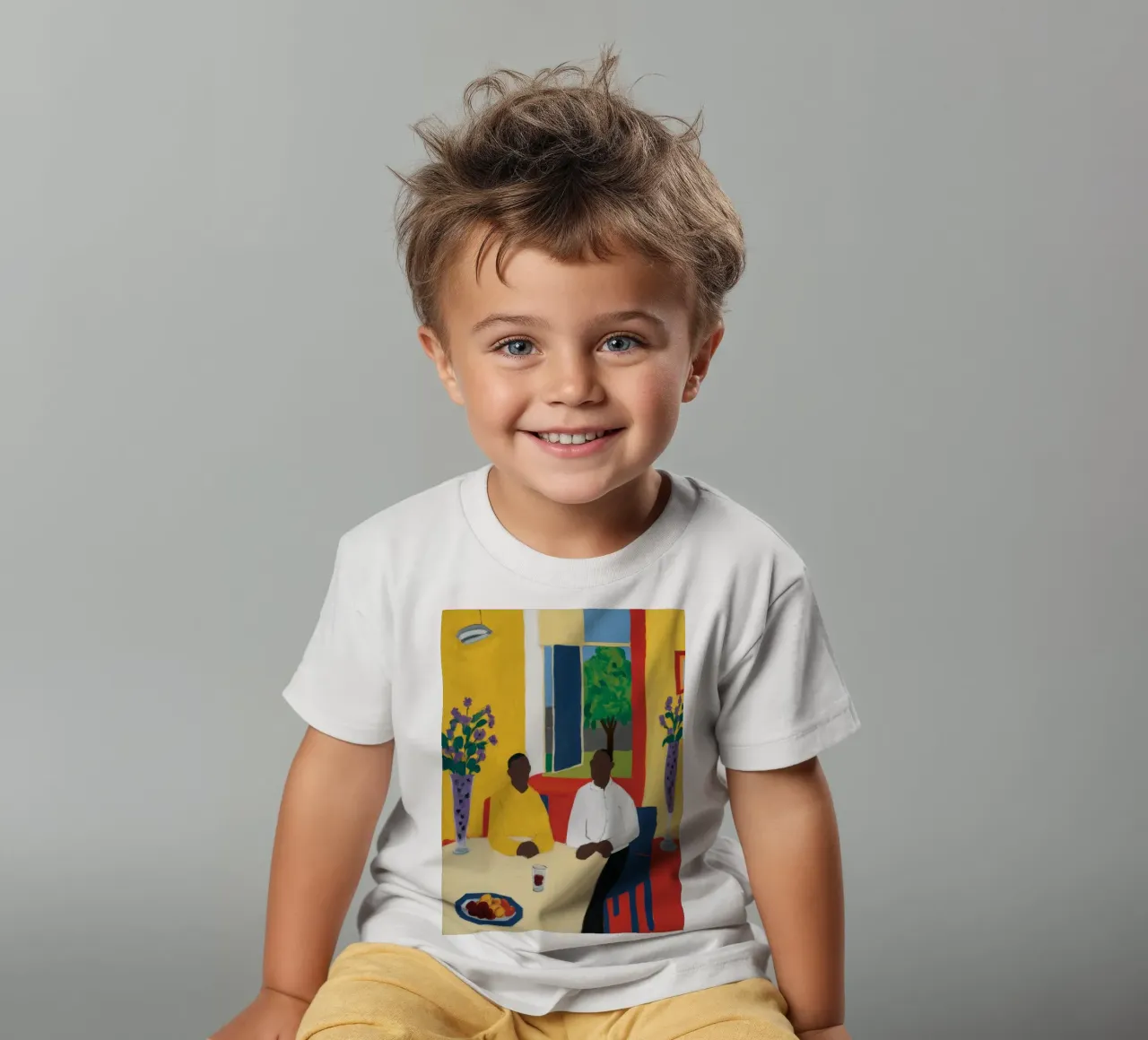 Bagliori della tavola condivisa t-shirt bambini da Lumi Eyes