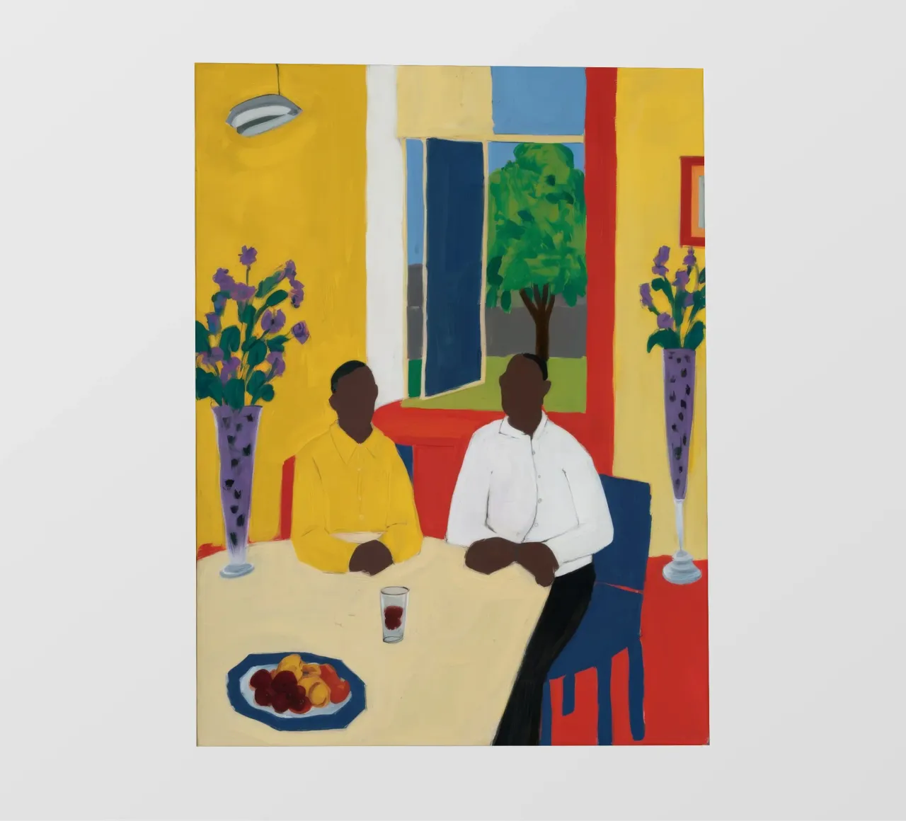 Bagliori della tavola condivisa pellicola backlit da Lumi Eyes