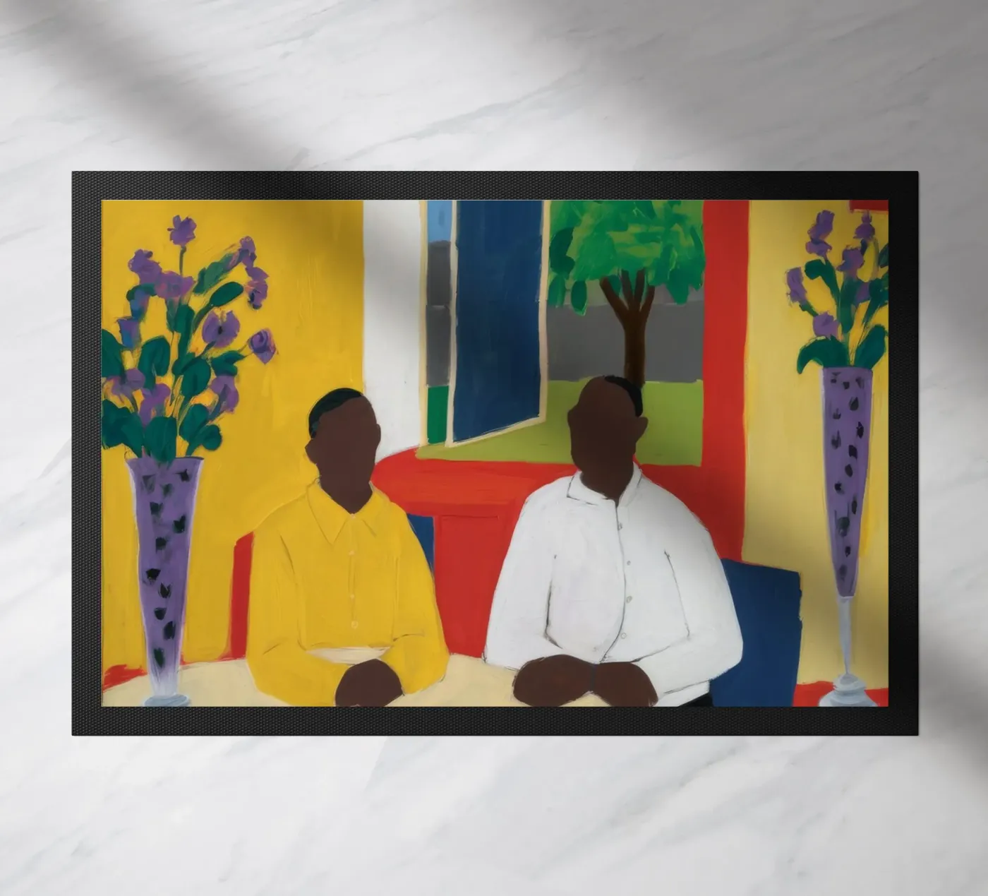 Shared Table Glow deurmat van Lumi Eyes