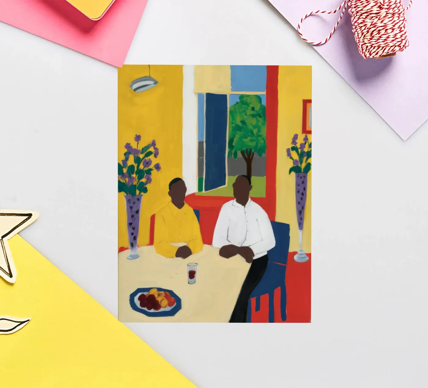 Shared Table Glow sticker by Lumi Eyes