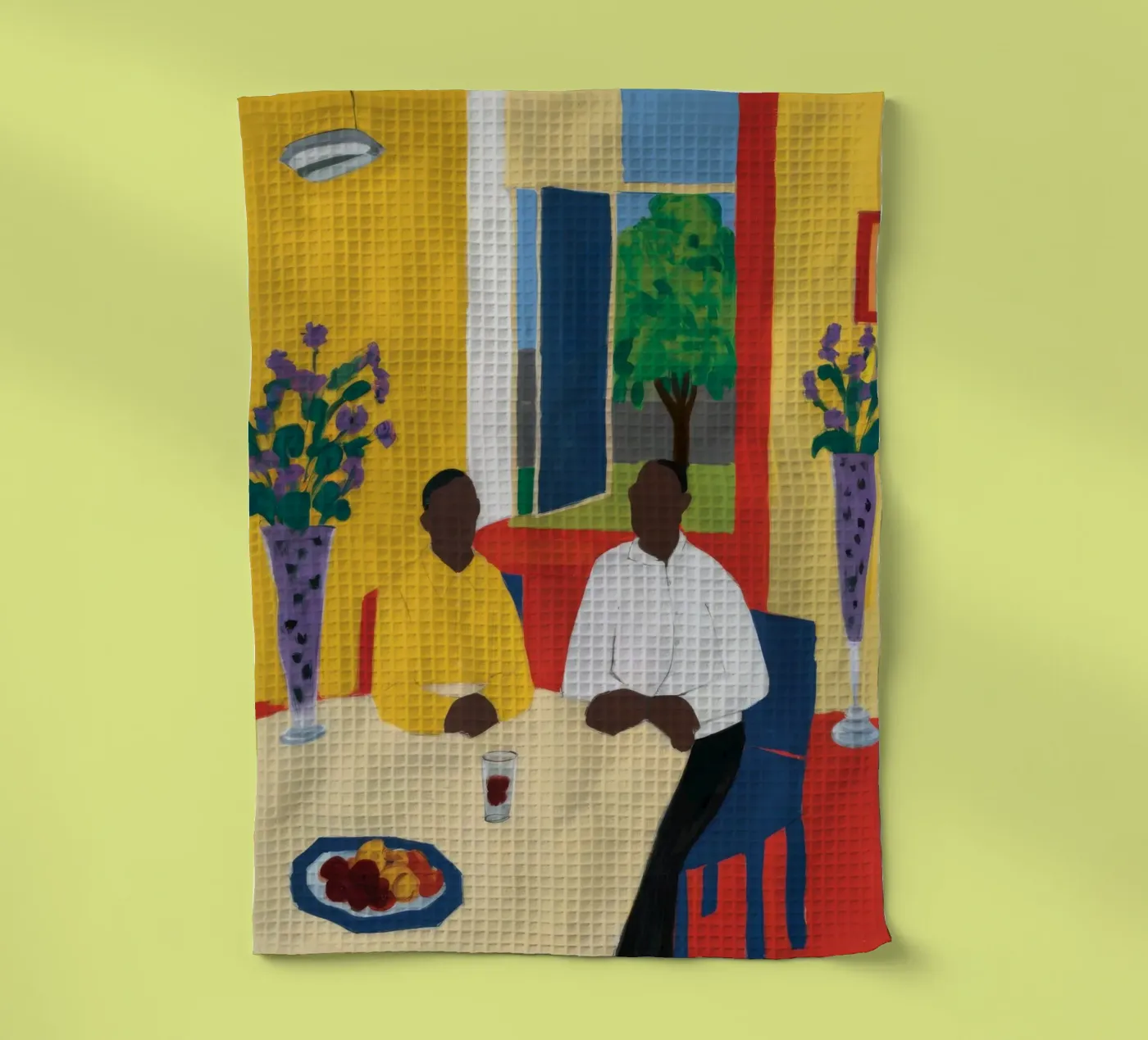 Gemeinsames Tischglühen Geschirrtuch von Lumi Eyes