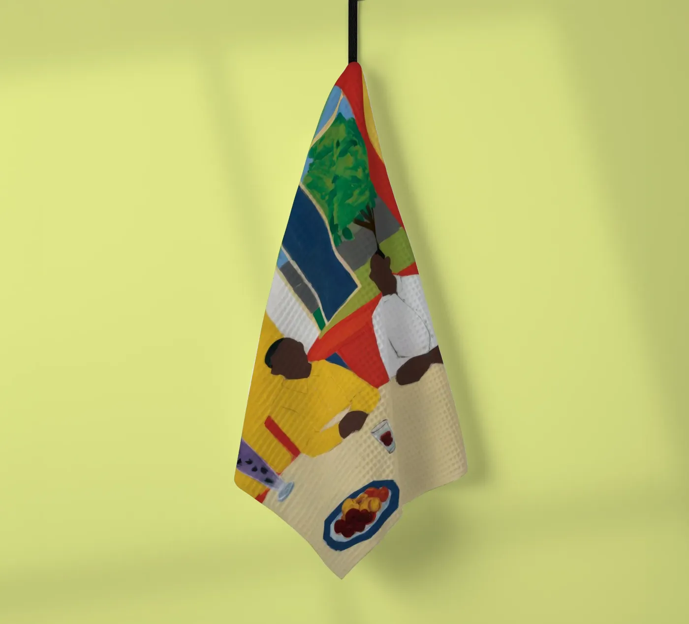 Gemeinsames Tischglühen Geschirrtuch von Lumi Eyes