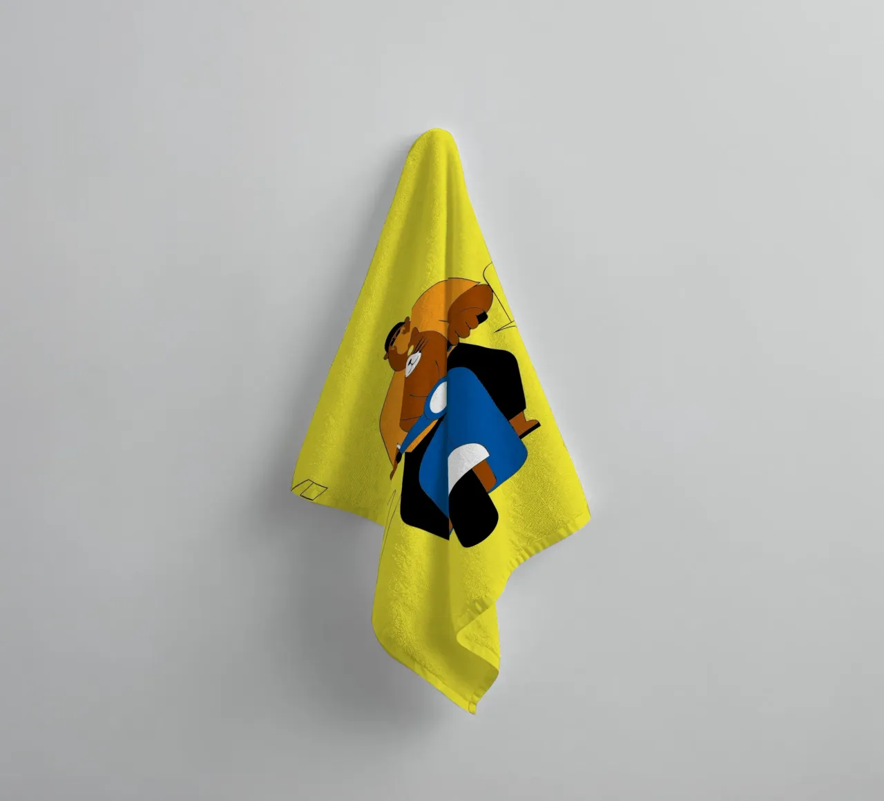 Cavalcare orsi e gatti asciugamano da bagno da OUR SHOP