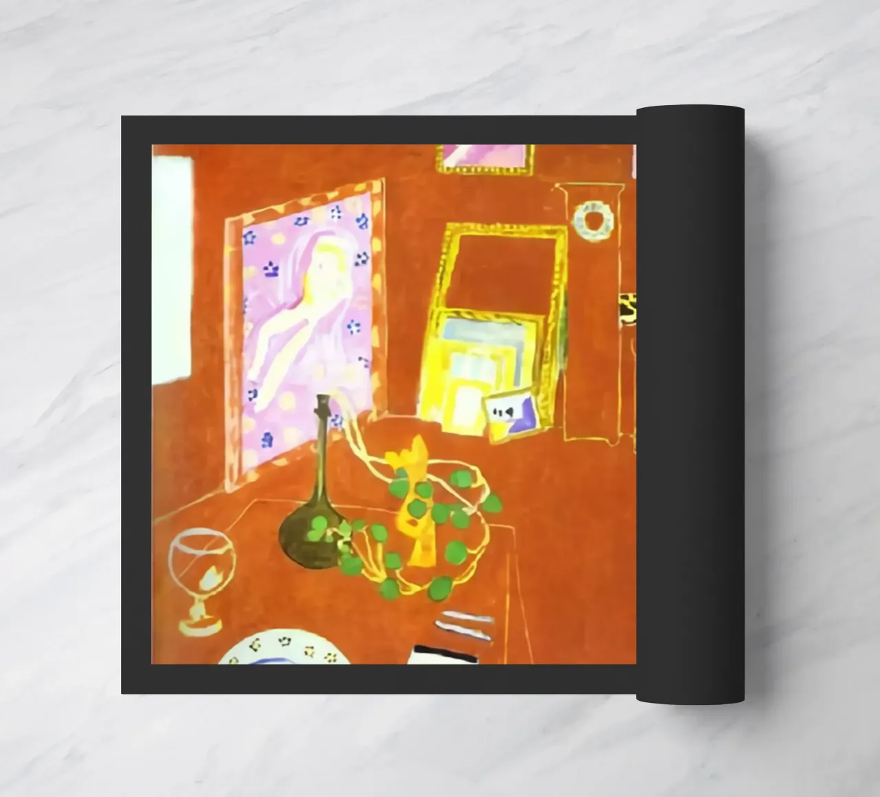 De Rode Studio deurmat van Vonda Shop