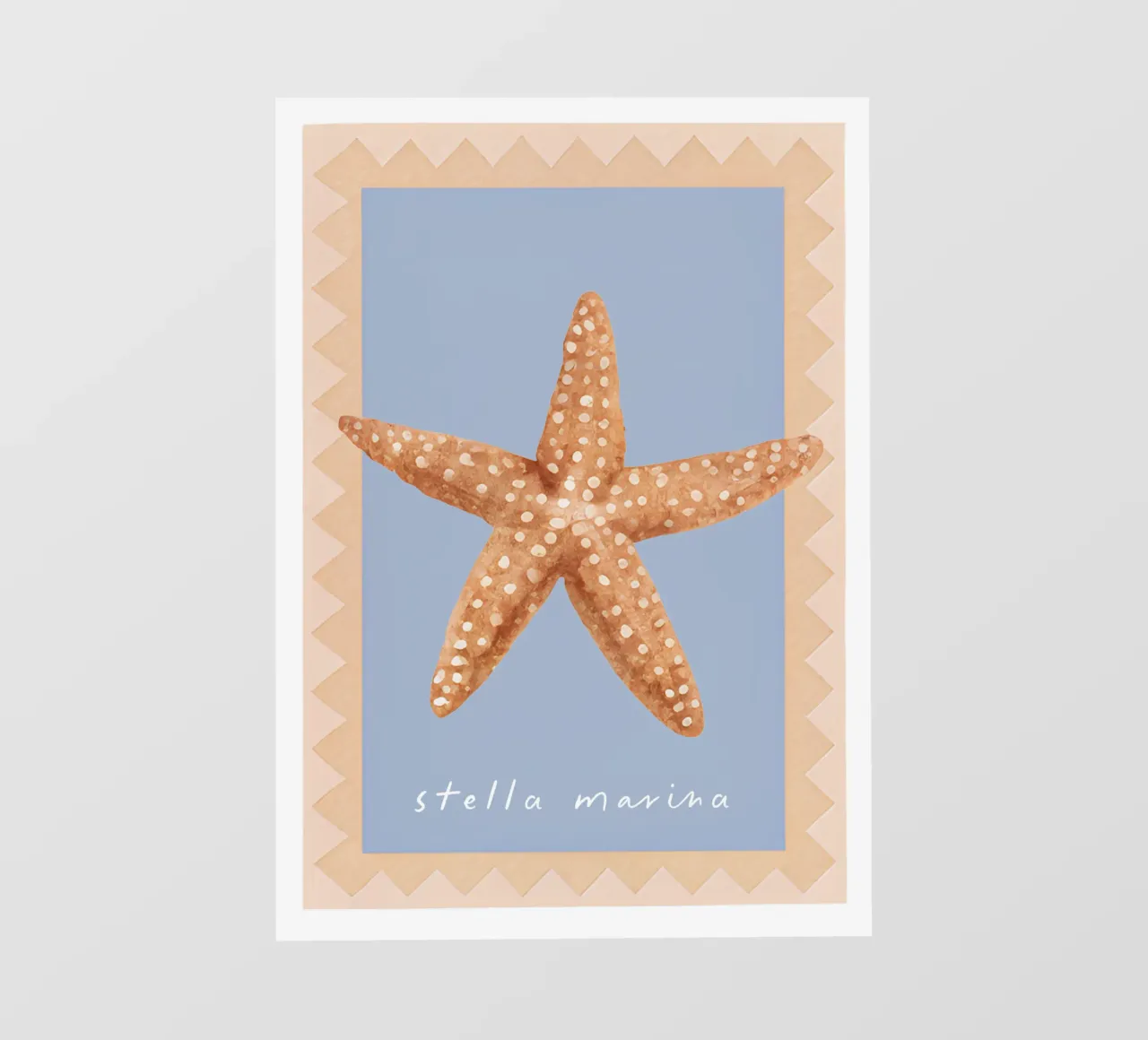 Starfish Poster, La Dolce Vita, Summer Print, Travel Poster photo wallpaper by DolceVita