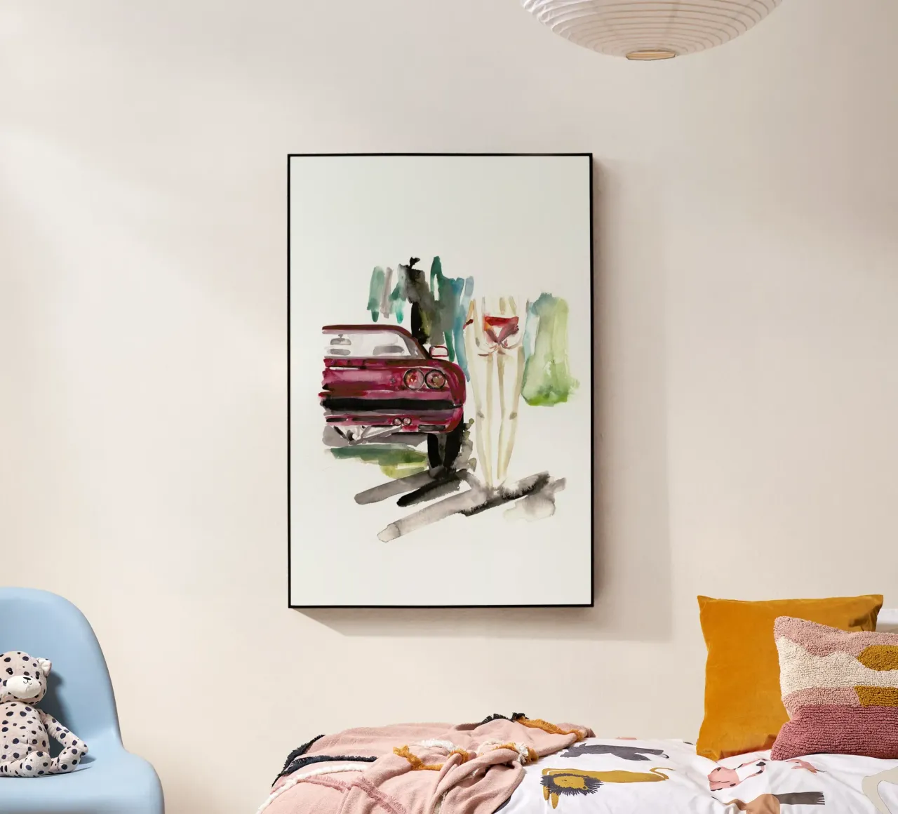 Because Red Is Your Fastest Colour plexiglass da Victoria Verbaan