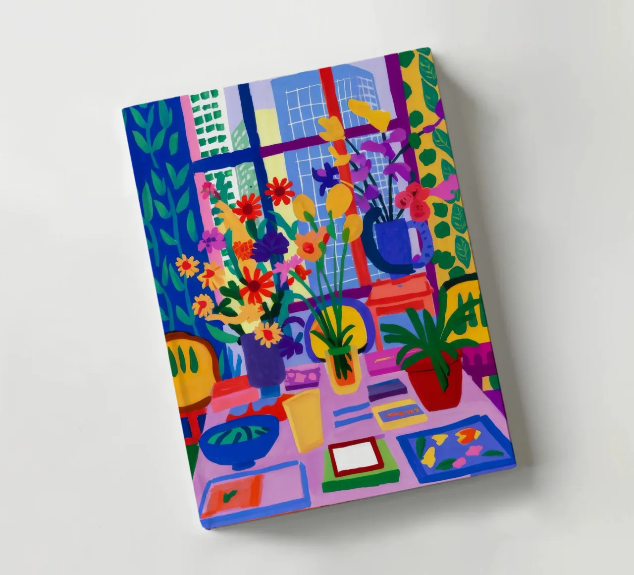 Urban Bloom Window notebook by Lumi Eyes