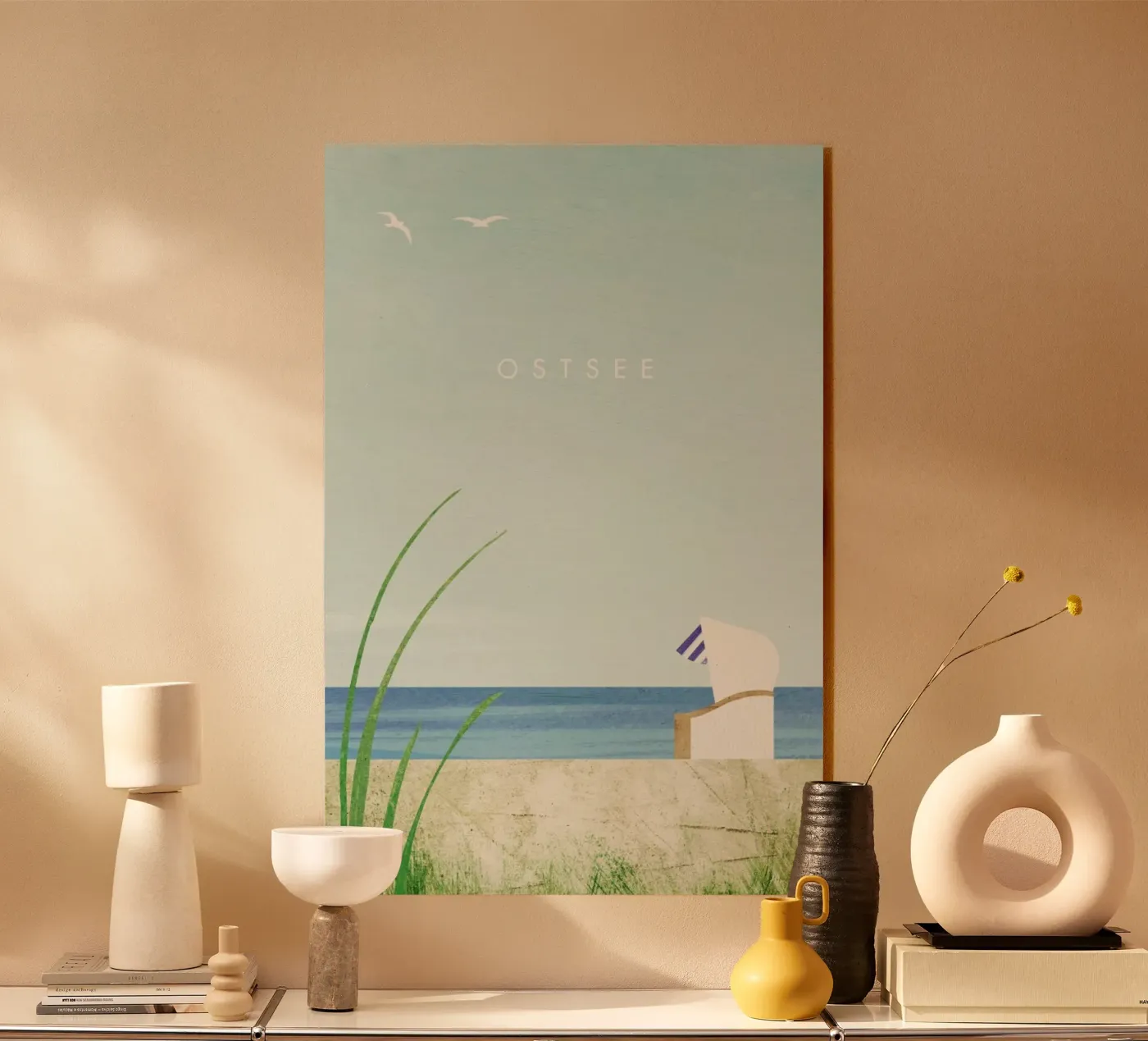 Ostsee Acryl-Glas von Henry Rivers