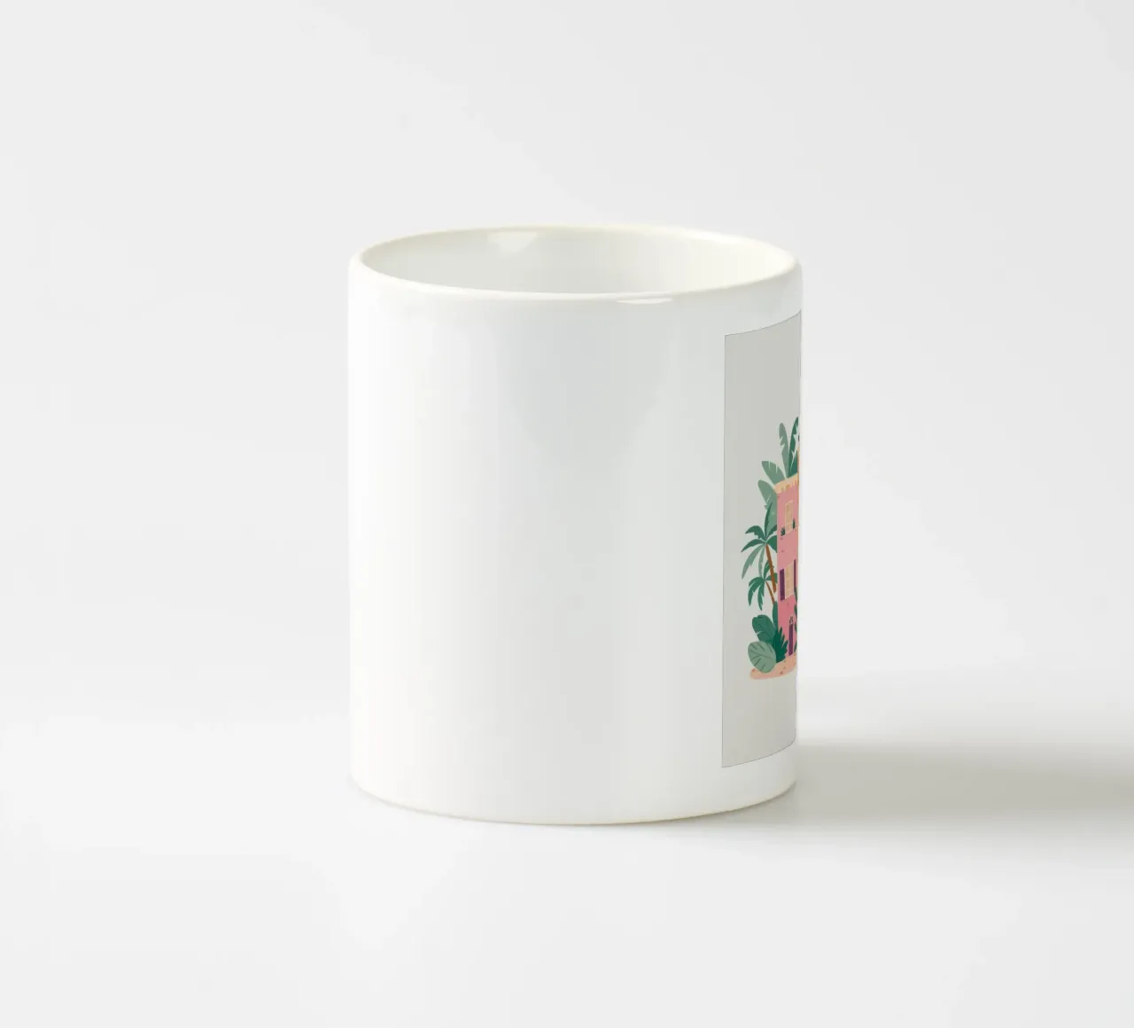 Villa Palm Serene tazza in ceramica da Lumi Eyes