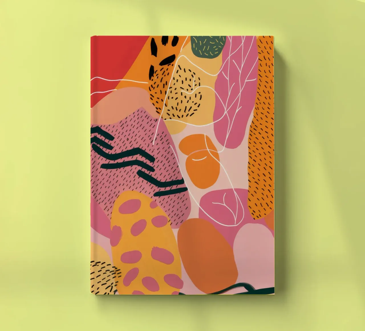 Textured Color Riot notebook by Lumi Eyes