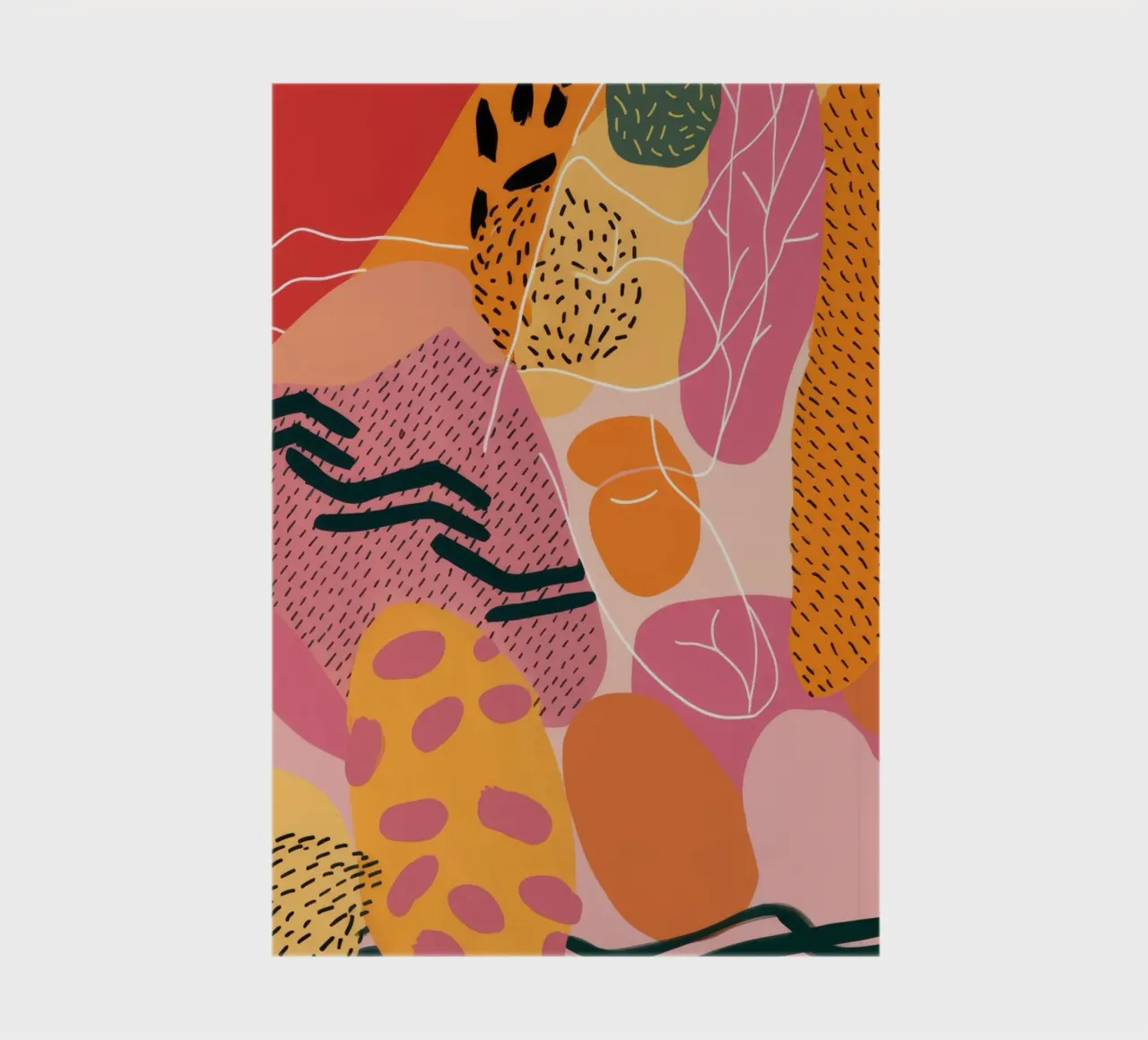 Textured Color Riot notebook by Lumi Eyes