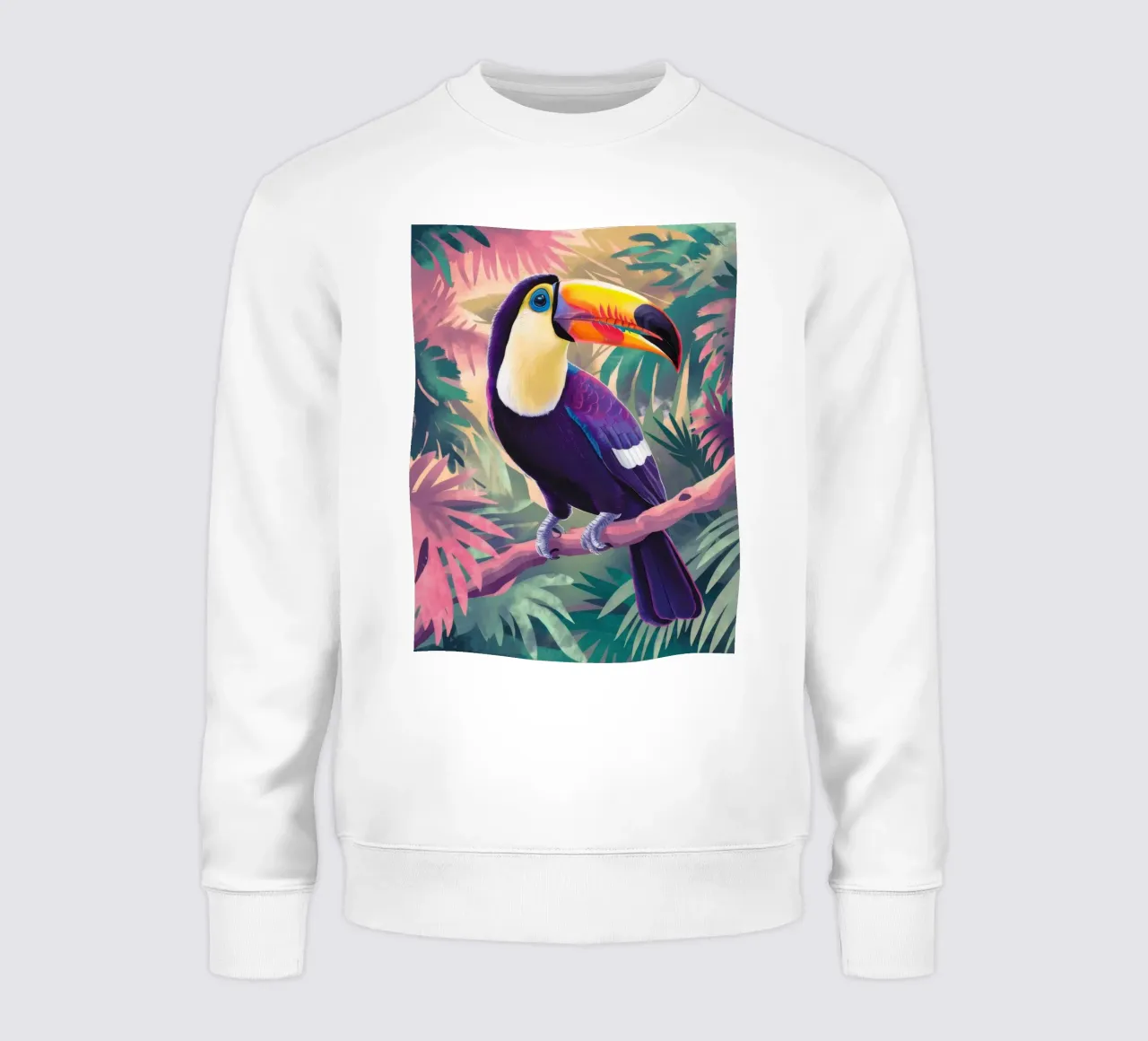 Tukan Tropische Majestät Sweatshirt von Lumi Eyes