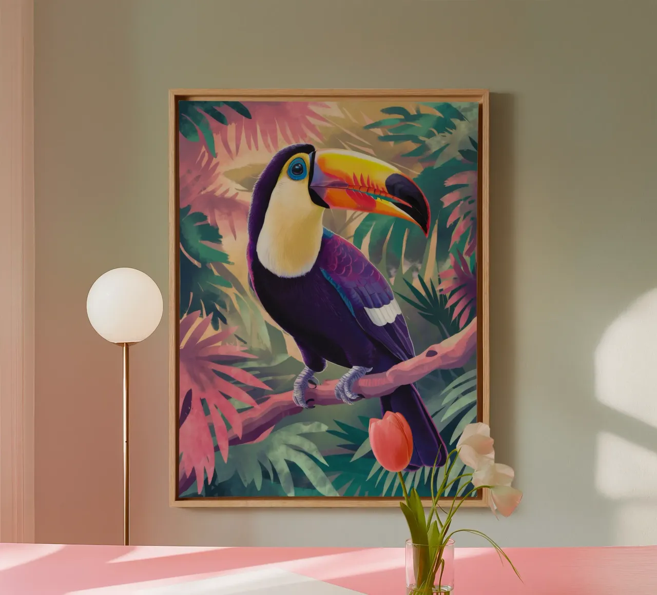 Tucano Tropic Majesty tela con Cornice a cassetta da Lumi Eyes