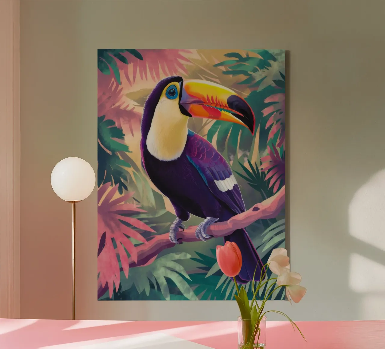 Tucano Tropic Majesty tela con Cornice a cassetta da Lumi Eyes